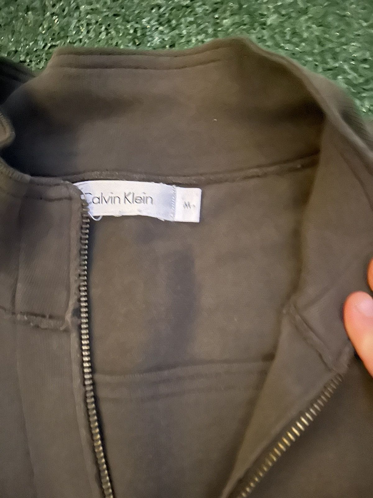 Calvin Klein Grey Y2K Calvin Klein jacket Size US M / EU 48-50 / 2 - 2 Thumbnail