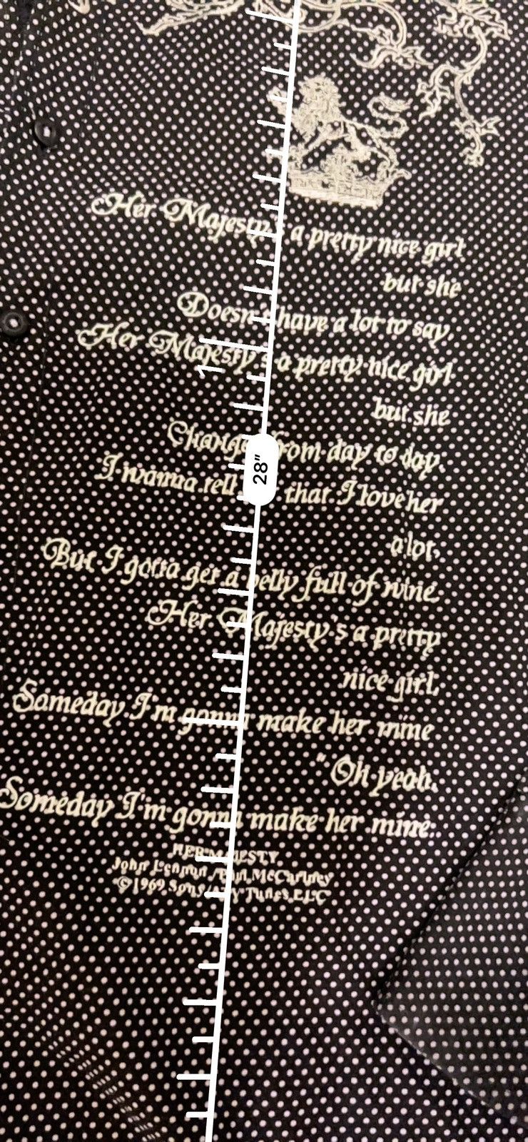 Affliction × English Laundry × Marc Ecko Englished laundry poem embroidered black white dot button up Size US M / EU 48-50 / 2 - 7 Thumbnail
