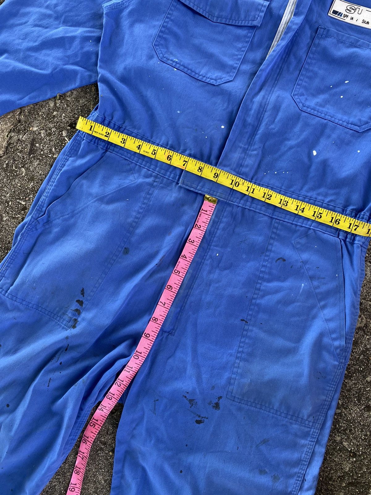 Vintage Vintage Distressed Suzuki Jumpsuit Size US 37 - 14 Thumbnail
