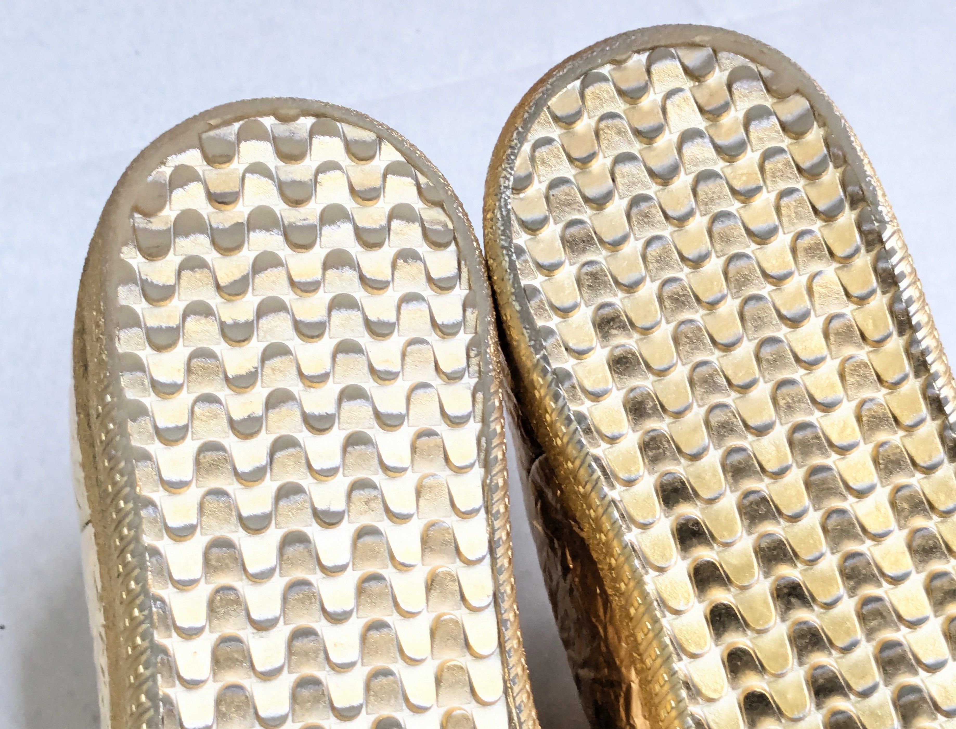Maison Margiela Maison Margiela Future Gold 9 42 Leather Low Tops Size US 9 / EU 42 - 14 Thumbnail