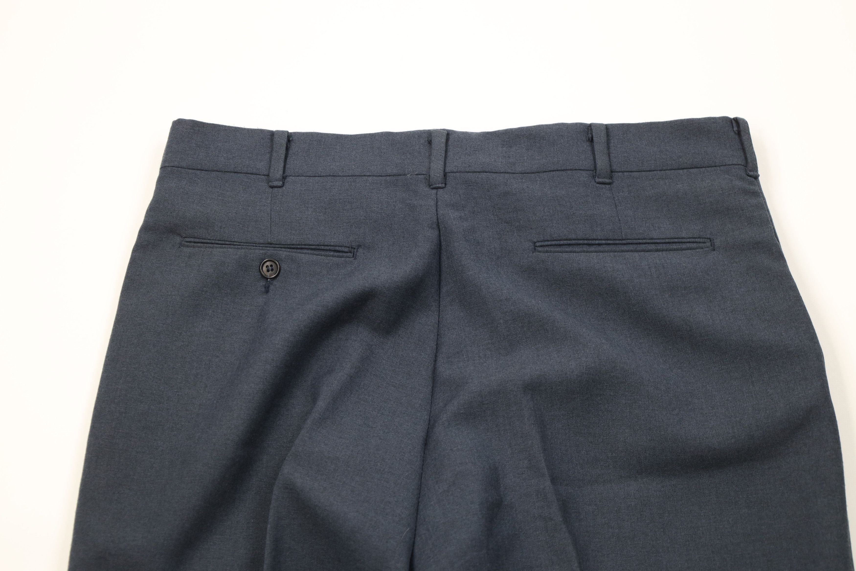 Vintage Vintage 70s Streetwear Wool Blend Wide Leg Chino Pants USA Size US 36 / EU 52 - 9 Thumbnail