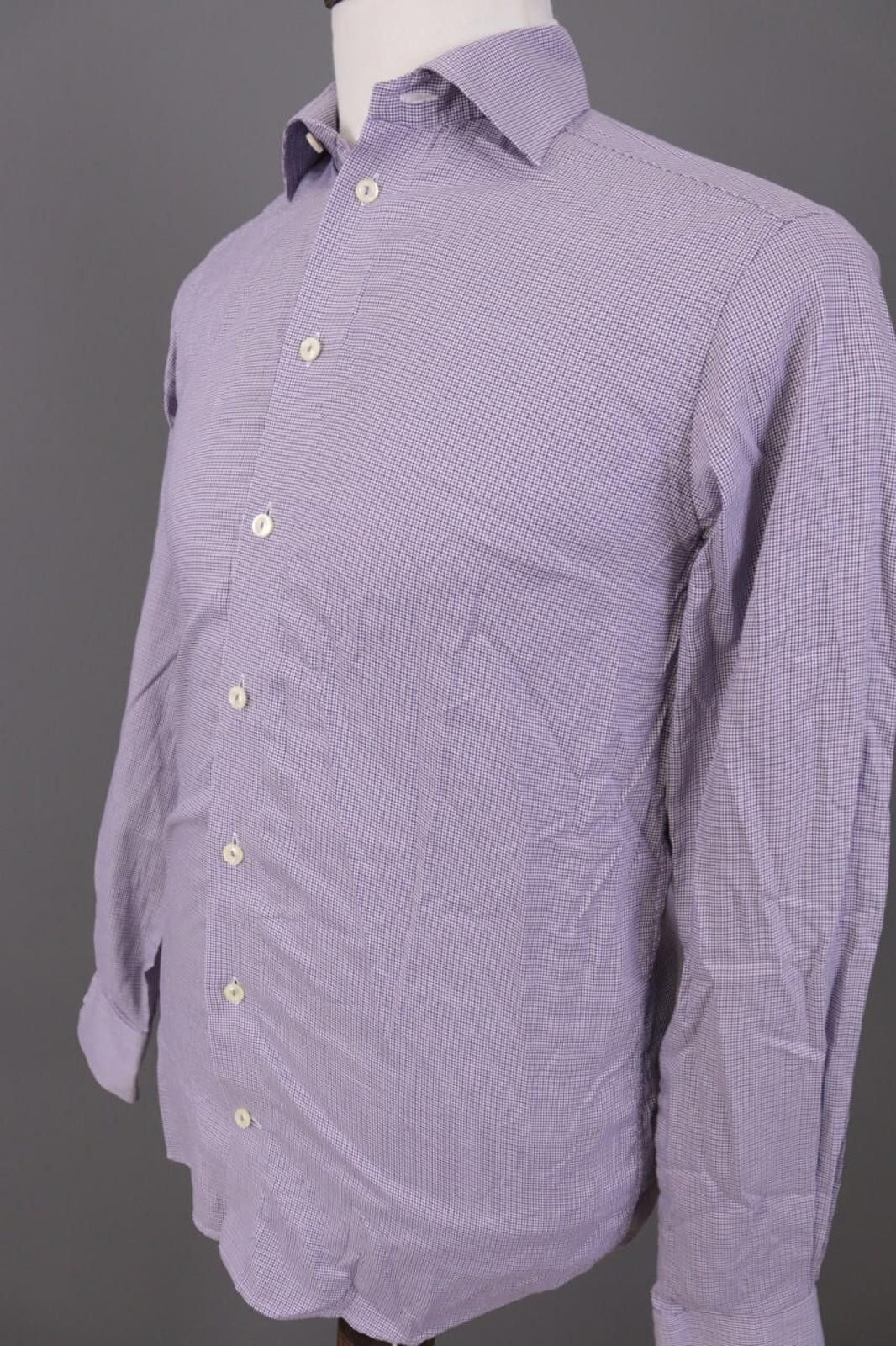 Eton Eton Contemporary Purple Luxury Shirt Size 38 / 15 Size US M / EU 48-50 / 2 - 9 Thumbnail
