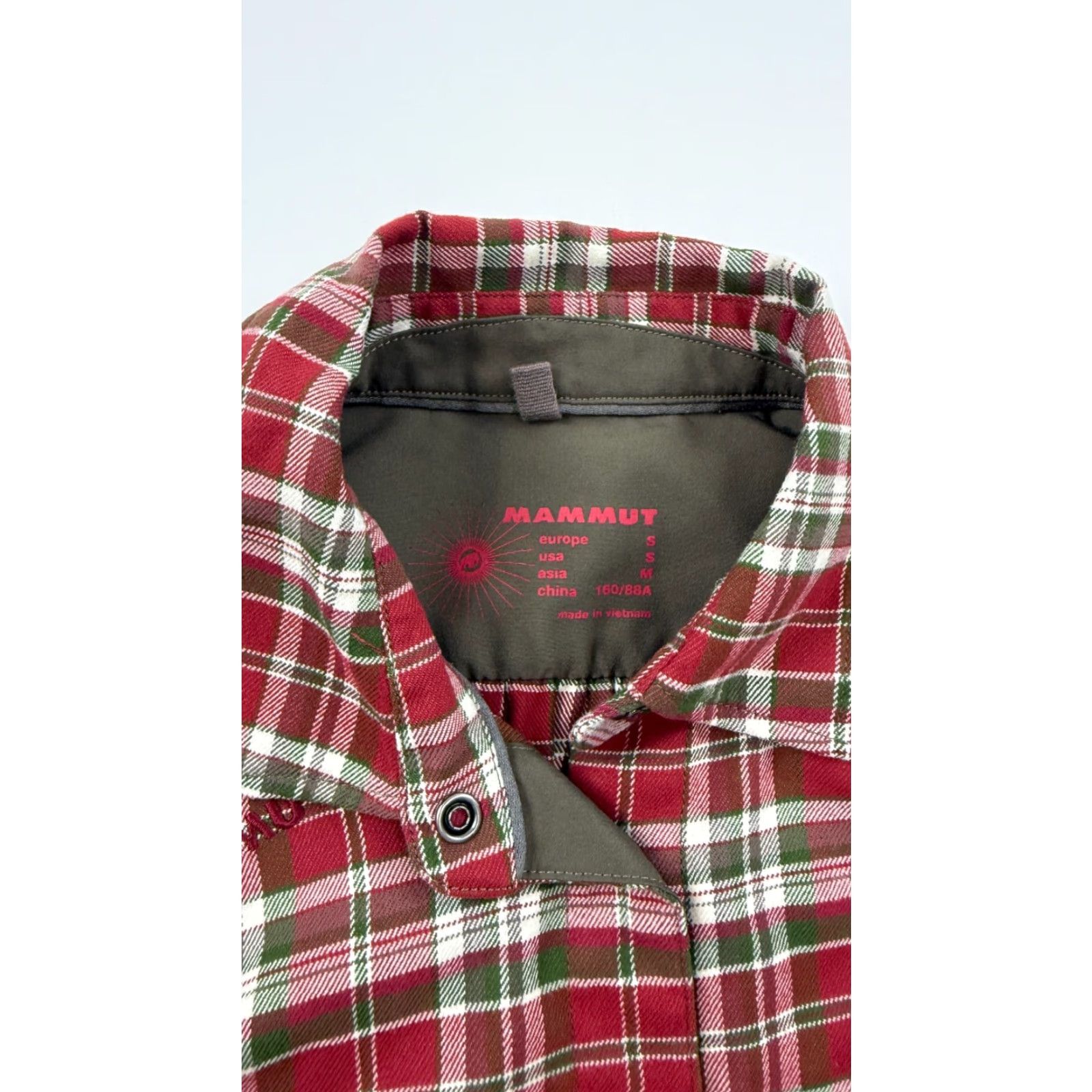 Mammut Mammut Shirt Women S Colorful Madras Plaid Chest Pockets Collared Button Front Casual Workwear Spring Summer Size S / US 4 / IT 40 - 3 Thumbnail