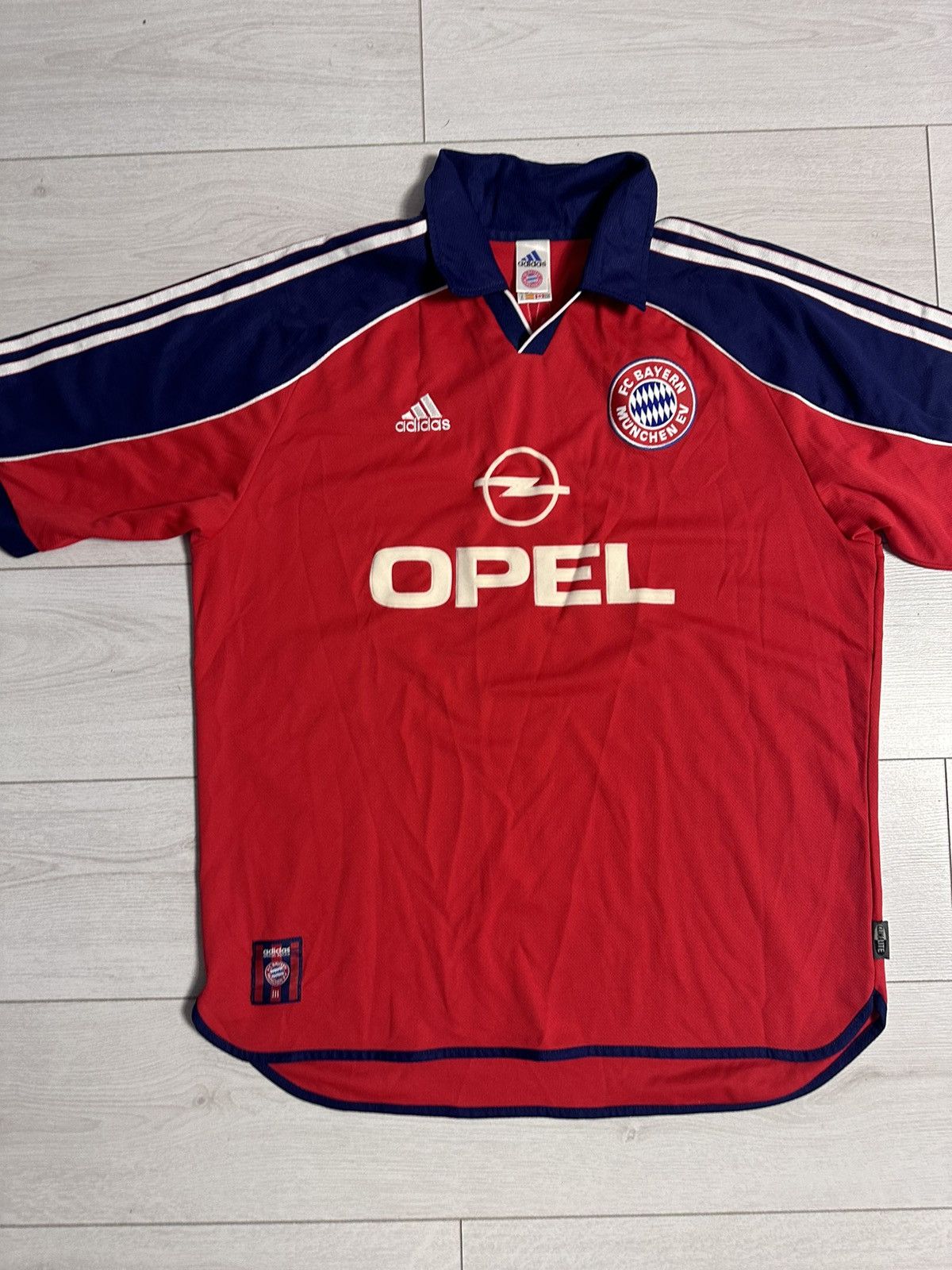 Adidas × Vintage Vintage Bayern Munich soccer jersey size XL Opel logo Size US XL / EU 56 / 4 - 2 Thumbnail