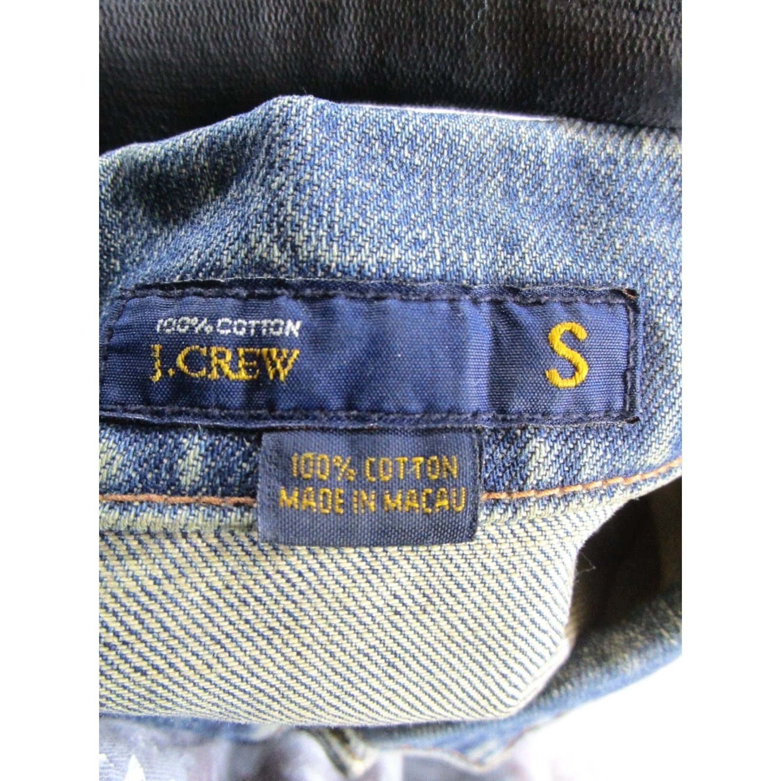 J.Crew J.CREW Jacket Mens S Blue Cotton Denim Size S / US 4 / IT 40 - 3 Thumbnail