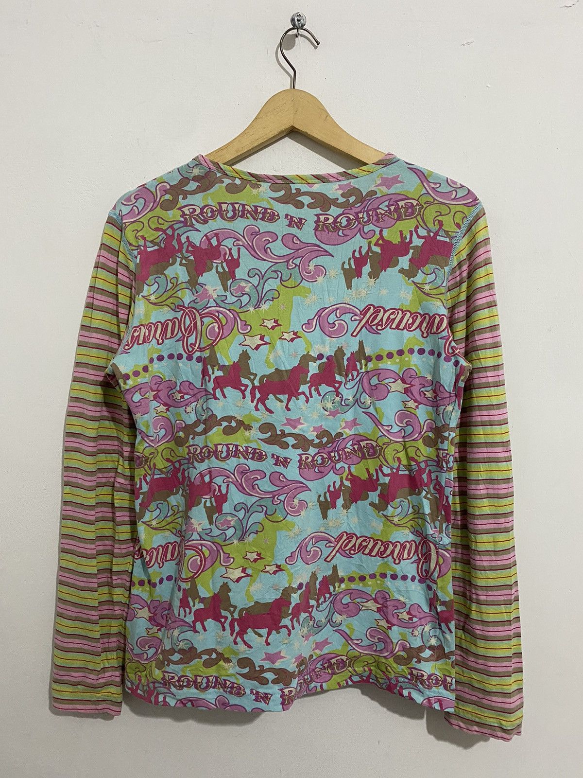 Beauty Beast × Hysteric Glamour × Japanese Brand Japanese Pony Round Hysteric Y2K Styled Size US M / EU 48-50 / 2 - 3 Thumbnail