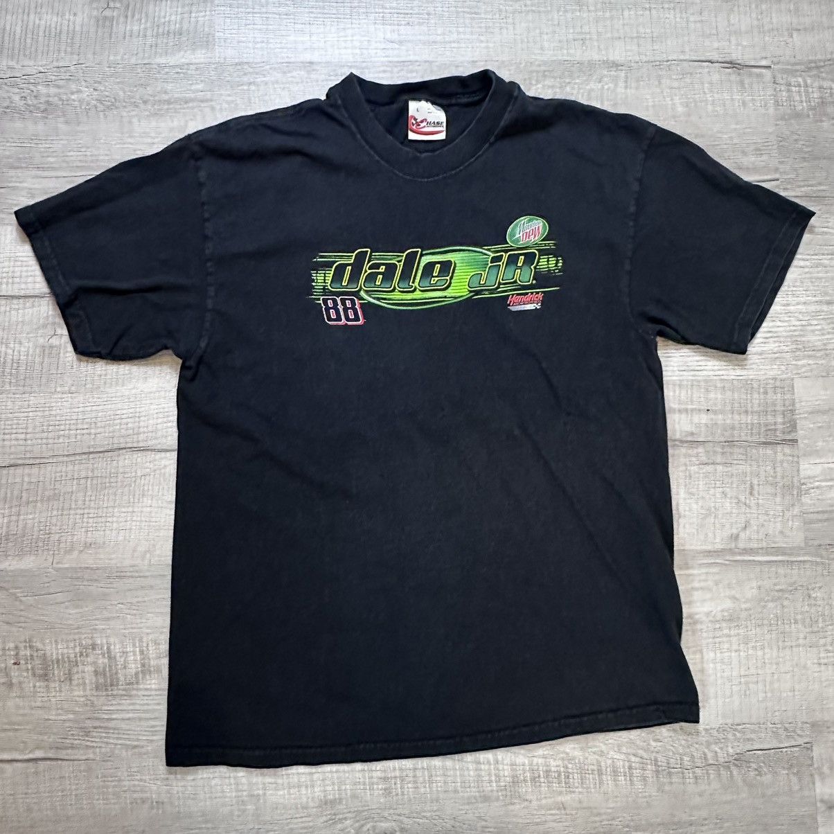 Chase Authentics Dale Earnhardt Jr #88 Mountain Dew NASCAR Men's Vintage Tee Size US L / EU 52-54 / 3 - 1 Thumbnail