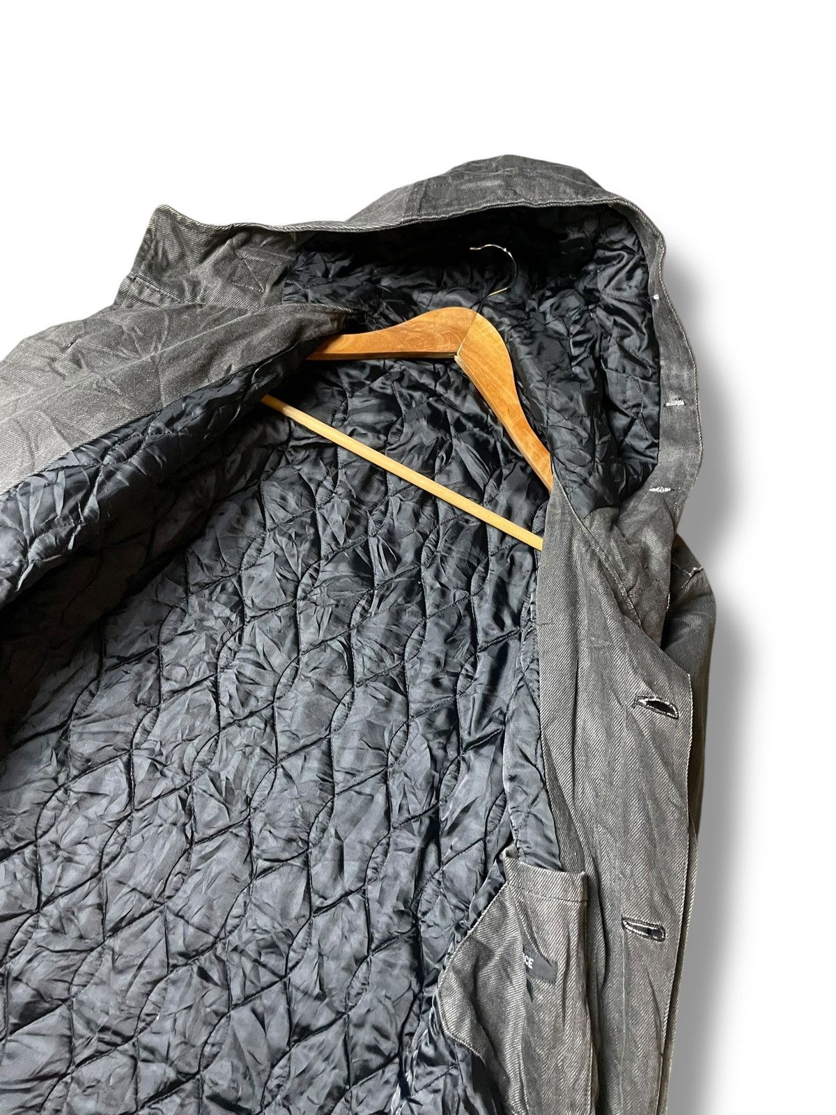 Japanese Brand × Seditionaries × Vintage THE DIFFERENCE x RUPERT DENIM HOODED JACKET (103) Size US XL / EU 56 / 4 - 6 Thumbnail