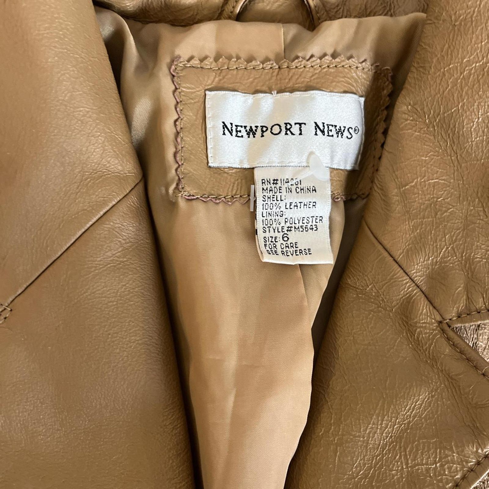 Other Vintage butter leather jacket Size M / US 6-8 / IT 42-44 - 5 Thumbnail