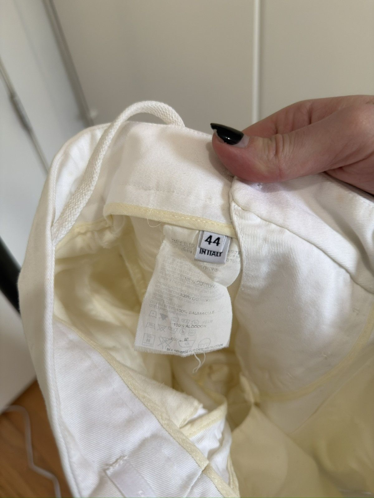 Helmut Lang SS05 White Sailor Pants Size 30" / US 8 / IT 44 - 6 Thumbnail