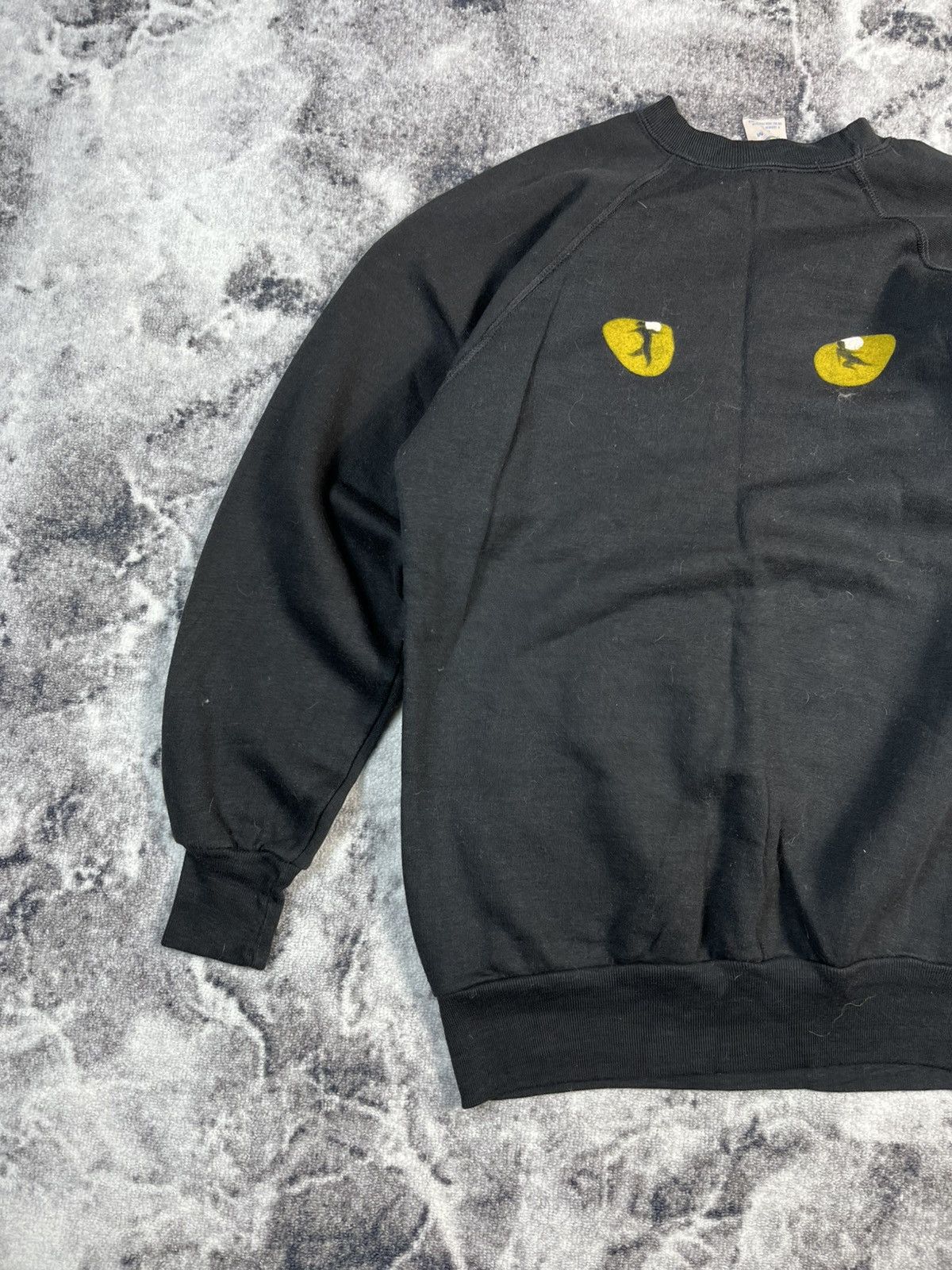 Other Vintage CATS Musical Theatre Sweatshirt Black Mens M Size US M / EU 48-50 / 2 - 7 Thumbnail