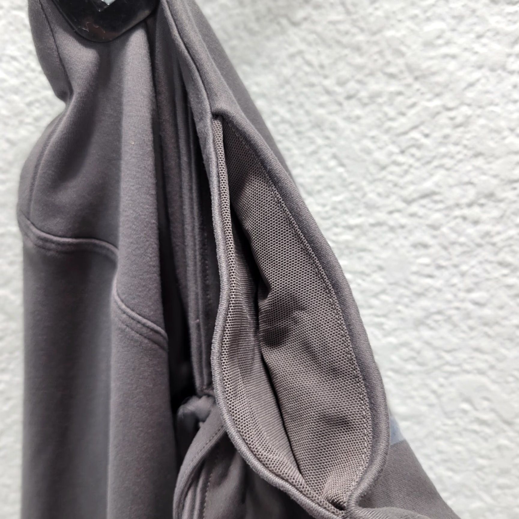 Pinko PINK Active Leggings Gray M Ruched Drawstring Velvet Spell Out Women's Activewear XS? Size 32" / US 10 / IT 46 - 5 Thumbnail