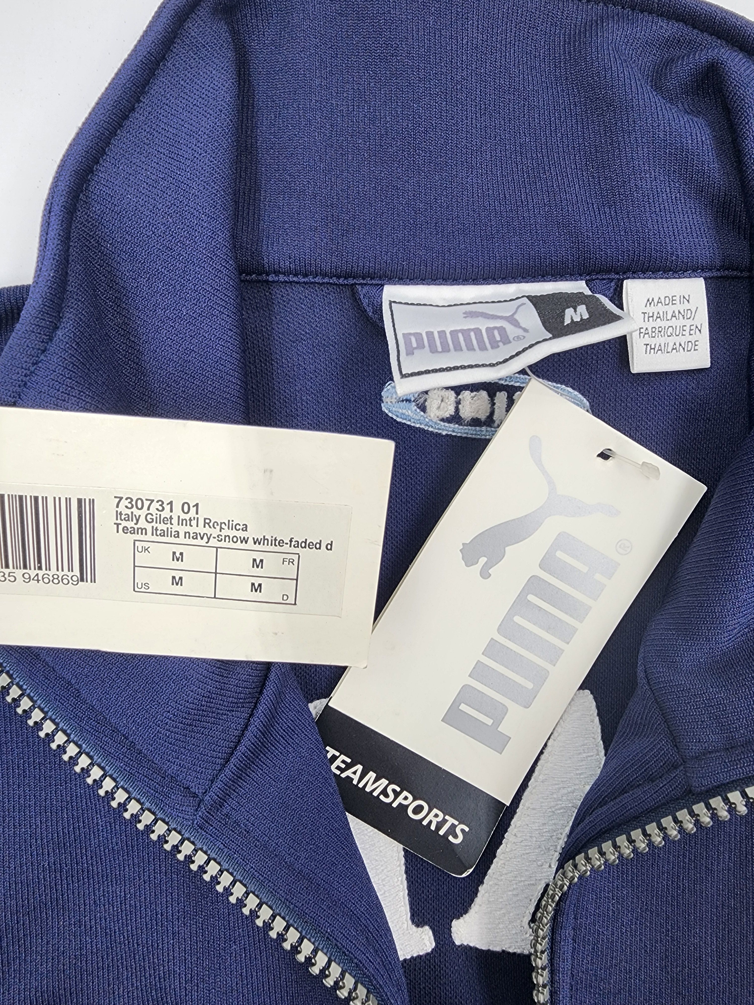 Puma Training Jacket Puma – Italia 2004, Unworn with Tags, M Size US M / EU 48-50 / 2 - 1 Thumbnail