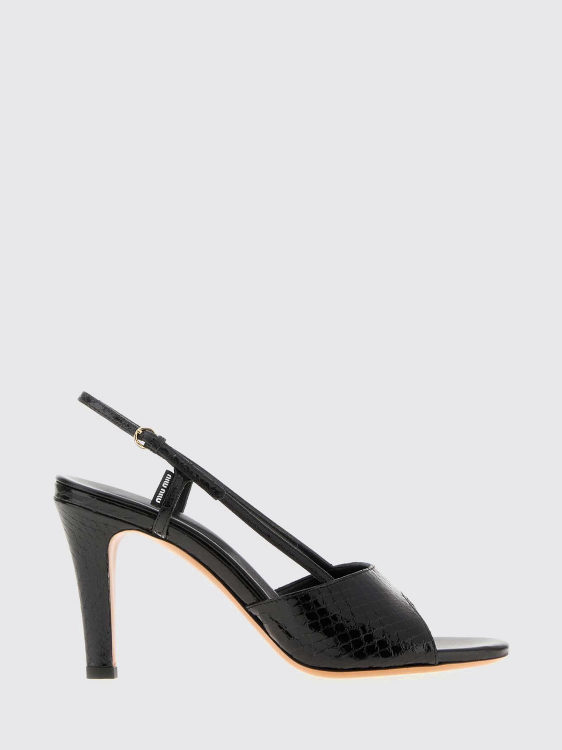 Miu Miu Miu Miu Heeled Sandal Woman Black Size US 6 / IT 36 - 1 Preview
