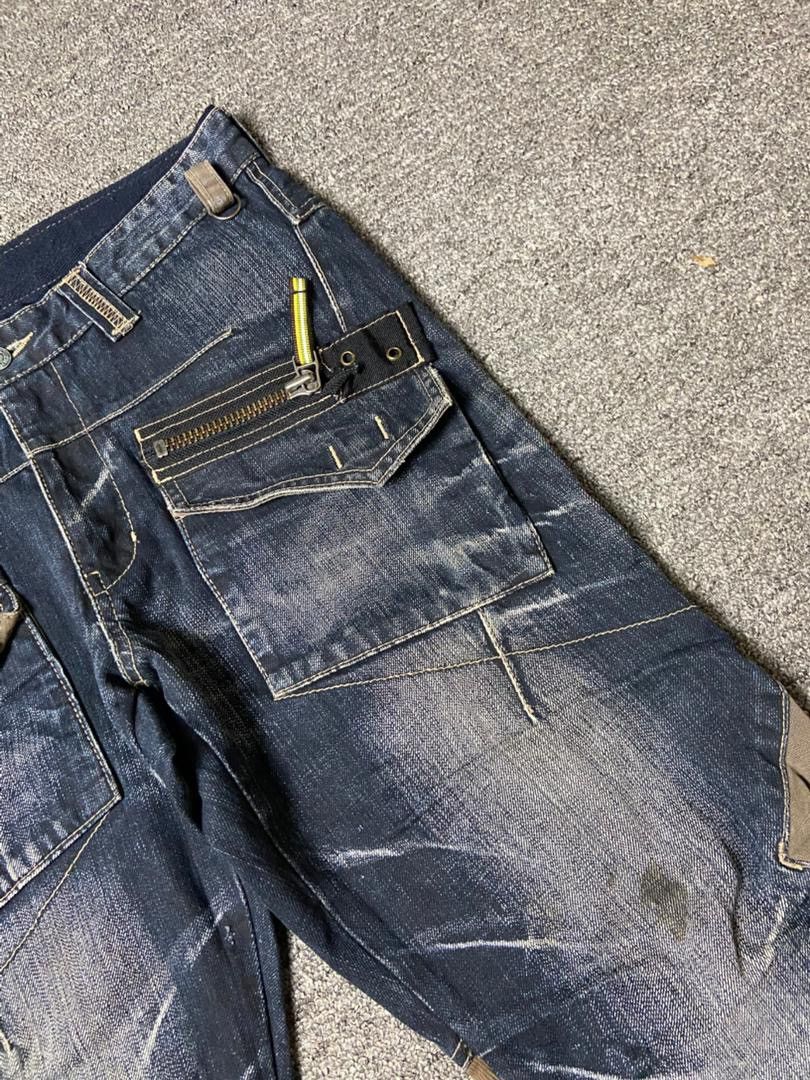 PPFM 🔥 Vintage PPFM Multizipper Bondage Jeans 🔥 (135) Size US 32 / EU 48 - 12 Thumbnail