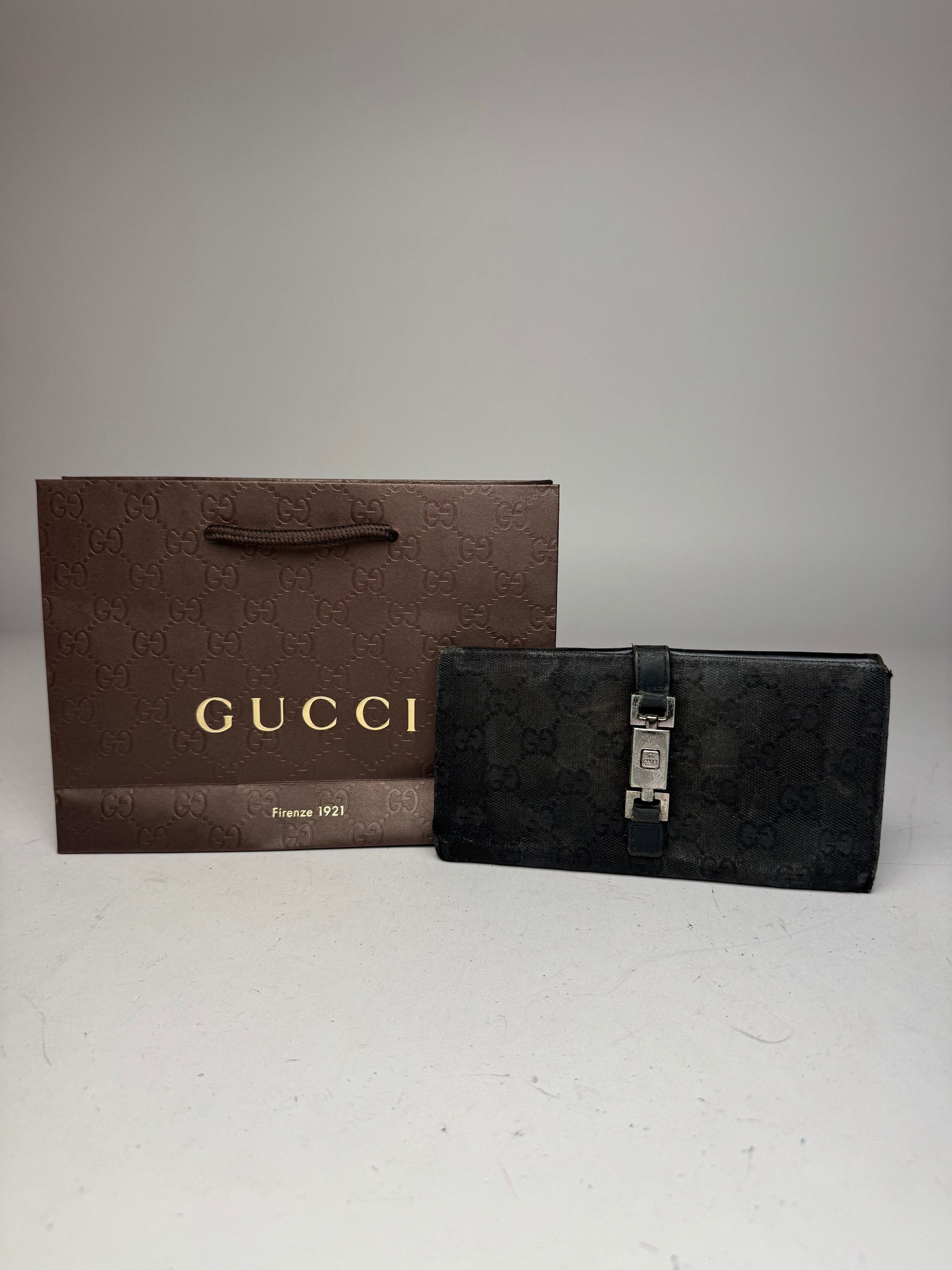 Vintage Monogram Jackie Wallet Black