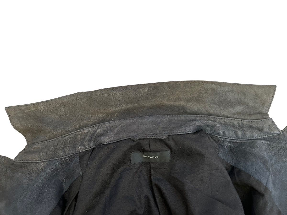ato THE, TWELVE ( ato ) Patina Goatskin Leather Jacket Cropped Size US S / EU 44-46 / 1 - 22 Thumbnail