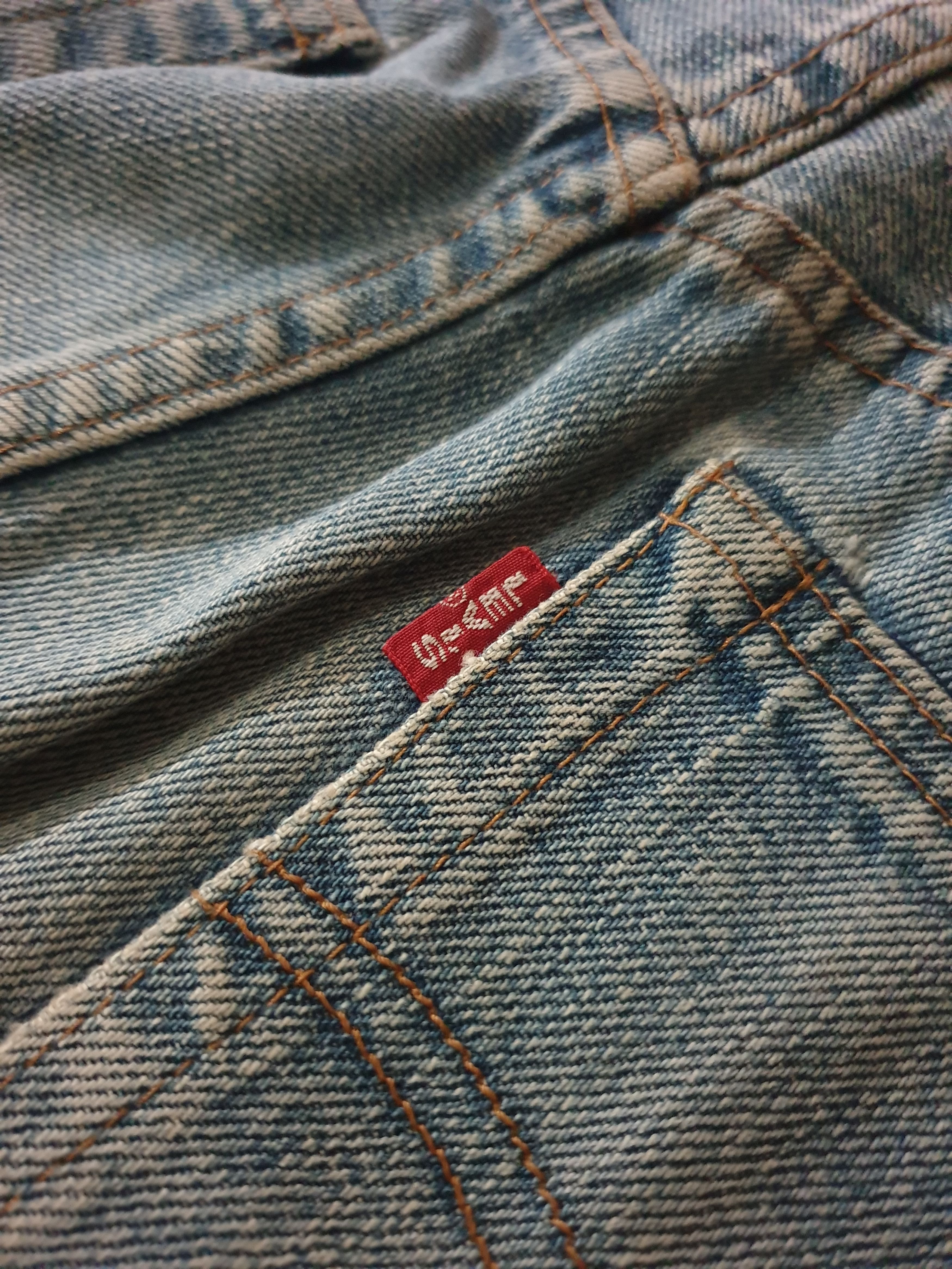 Levi's 💥Vintage Levis big E 502 Salvedge J22 denim pant Size US 30 / EU 46 - 9 Thumbnail