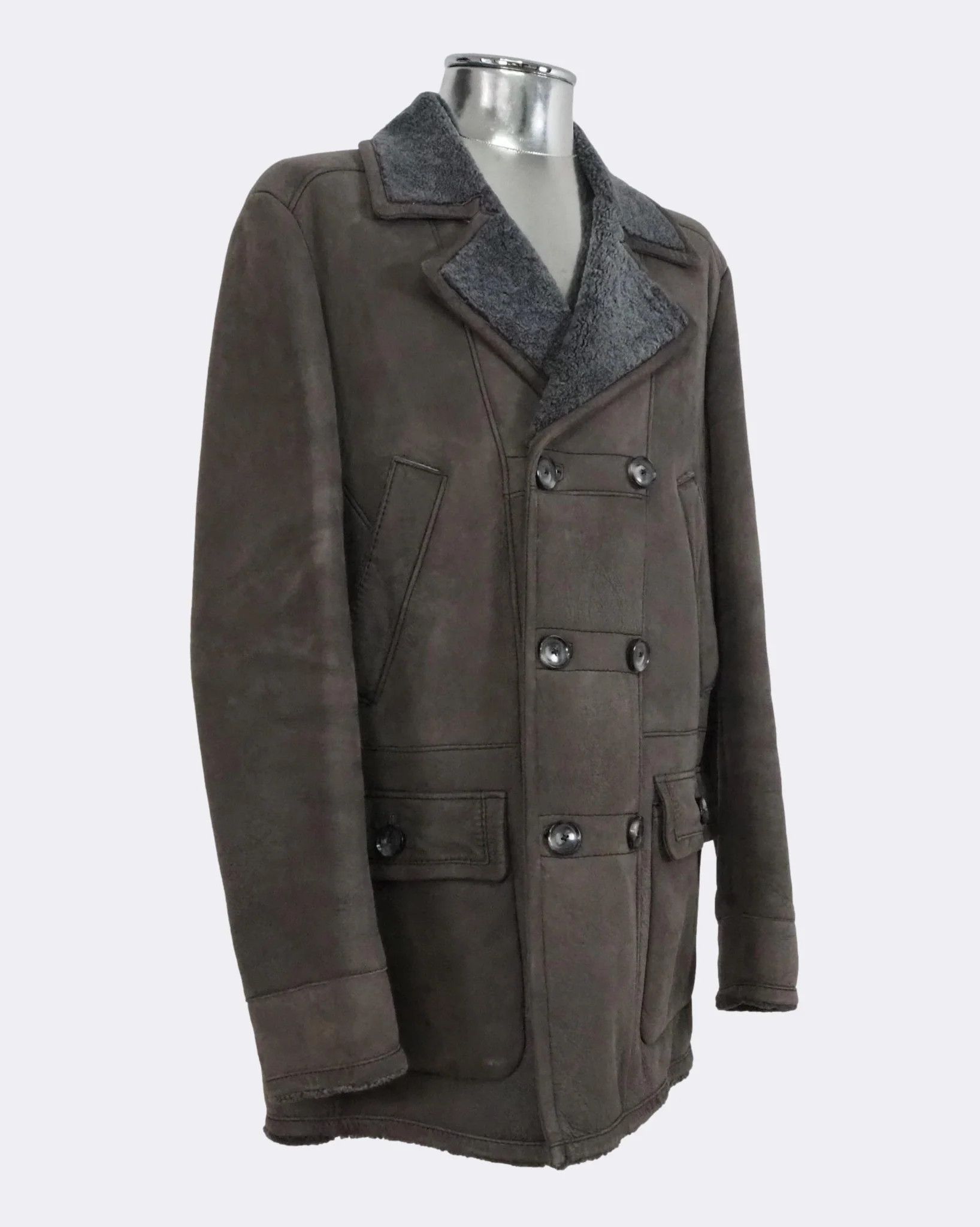 Hugo Boss Hugo Boss Spanish Merino Lambskin Shearling Jacket $1445 Size US L / EU 52-54 / 3 - 8 Thumbnail