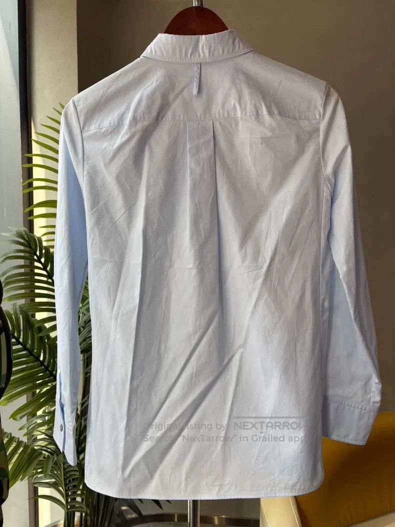 Hermes Hermes Blue embroidered shirt Size XS / US 0-2 / IT 36-38 - 2 Thumbnail