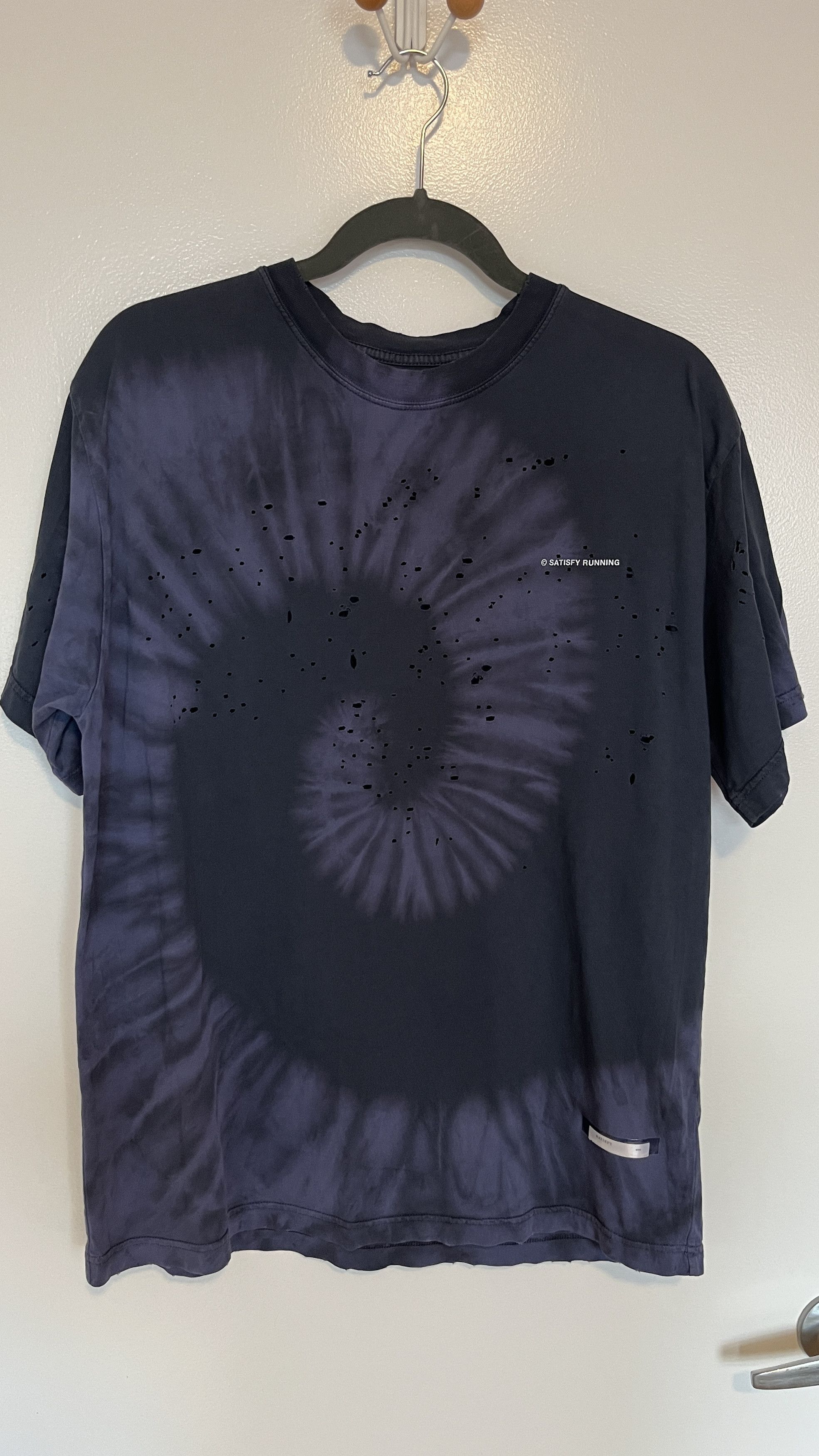 Satisfy Satisfy Running MothTech Tee Tie Dye Spiral Large 🌊 Size US L / EU 52-54 / 3 - 1 Thumbnail