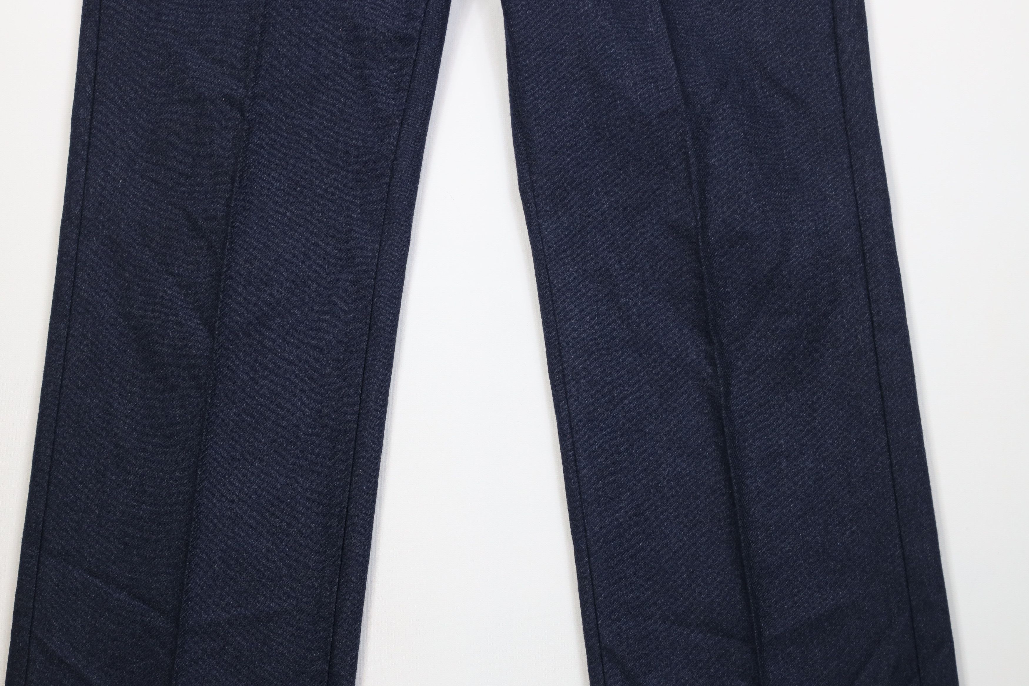 Vintage Vintage 70s Streetwear Flared Wide Leg Chino Pants Blue USA Size US 32 / EU 48 - 3 Thumbnail