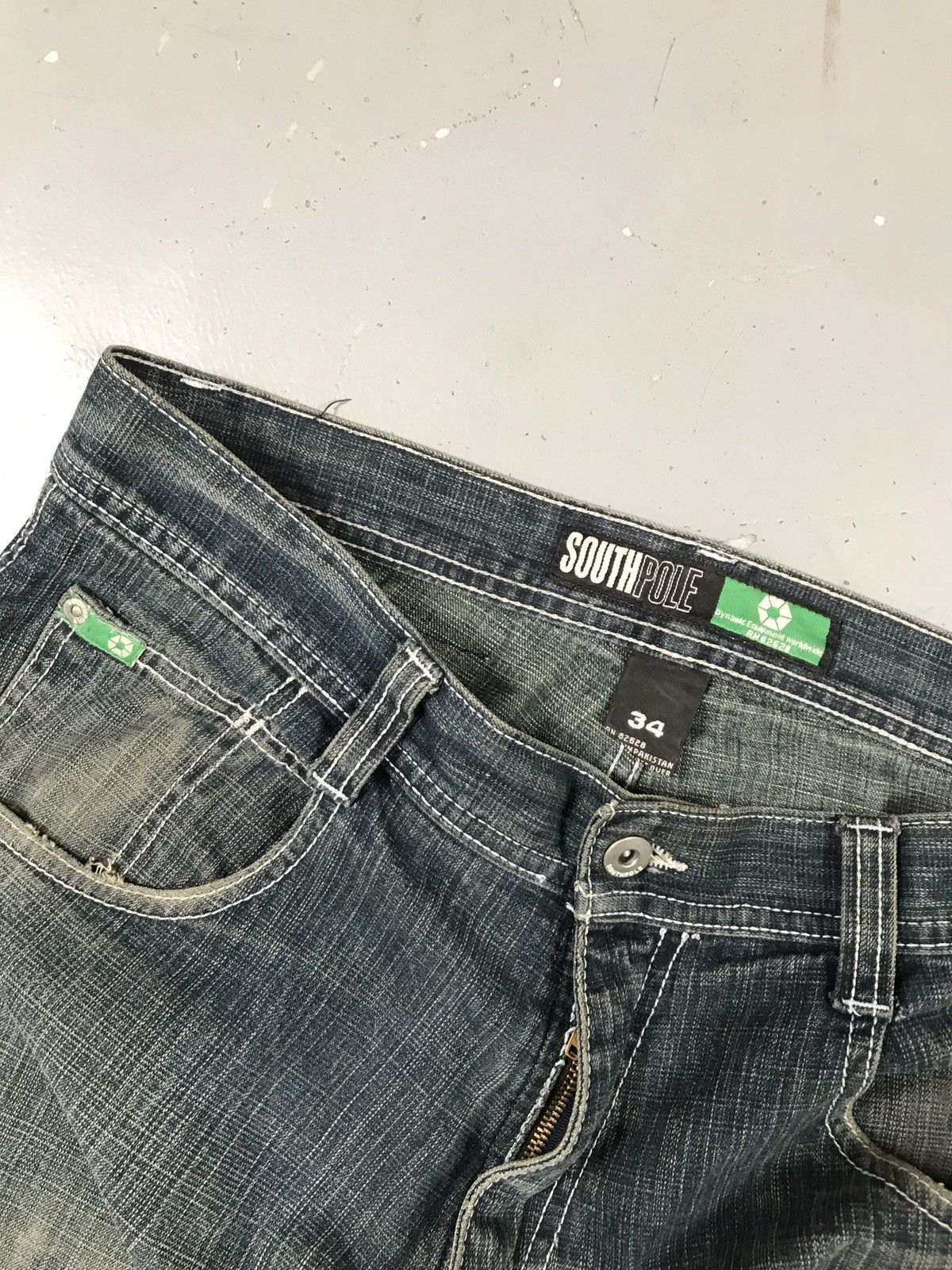 Bundle of 3 vintage Southpole tabs baggy fit denim 34x33