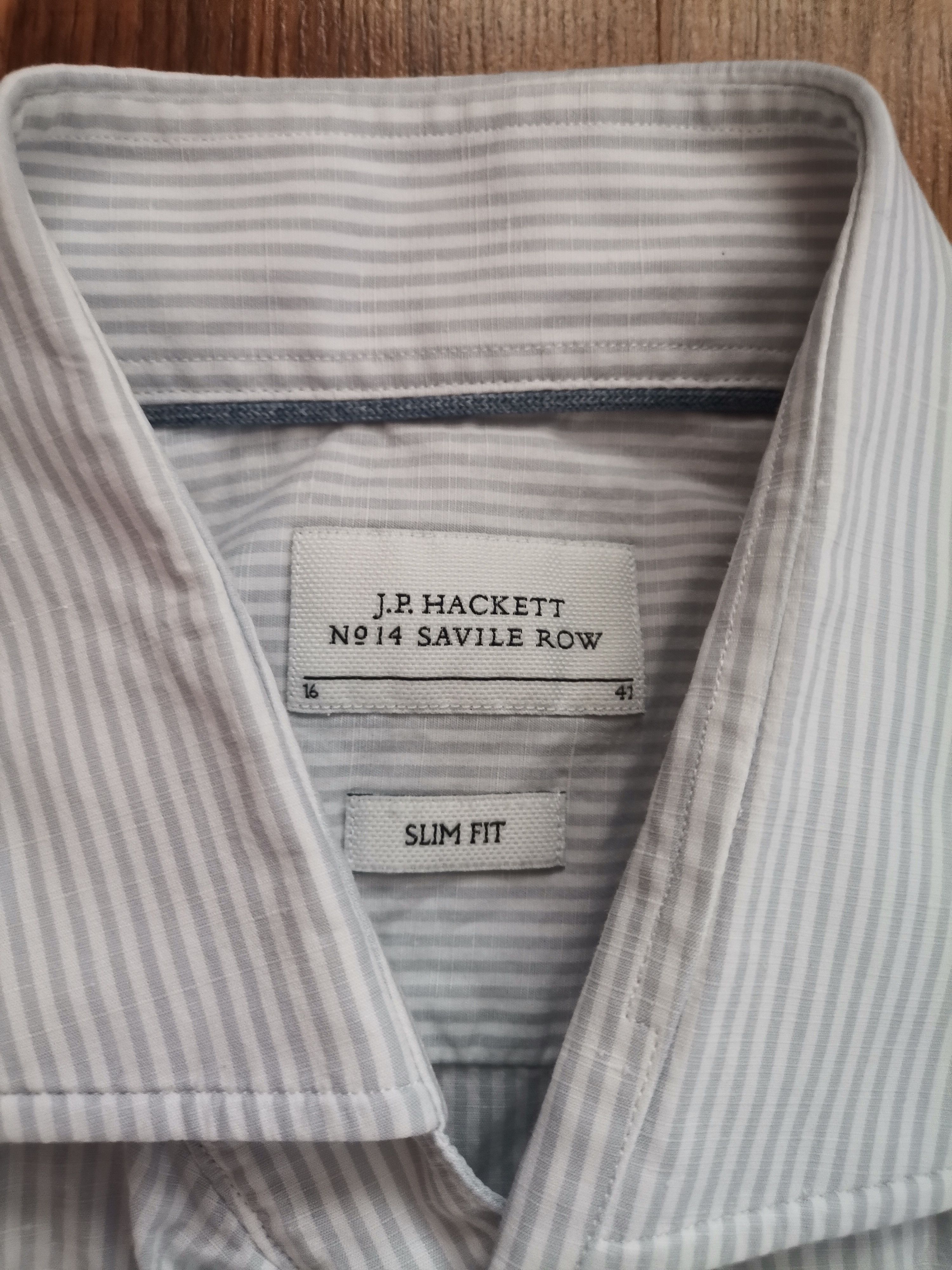 Hackett Hackett Striped Shirt Size US L / EU 52-54 / 3 - 2 Thumbnail