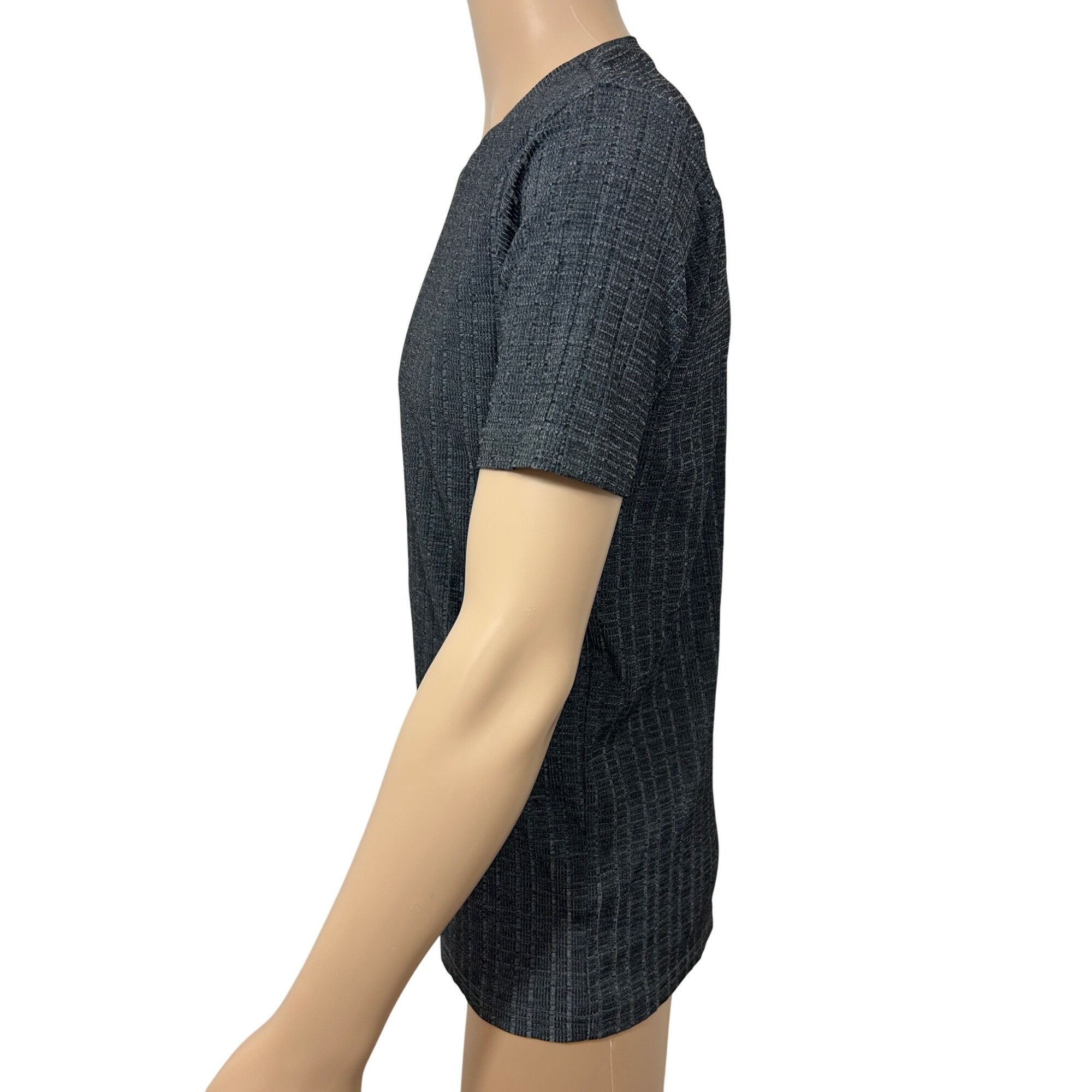 Other Charlie Lapson Conjure Men’s Top Dark Grey L Ribbed V-Neck S Size US L / EU 52-54 / 3 - 4 Thumbnail