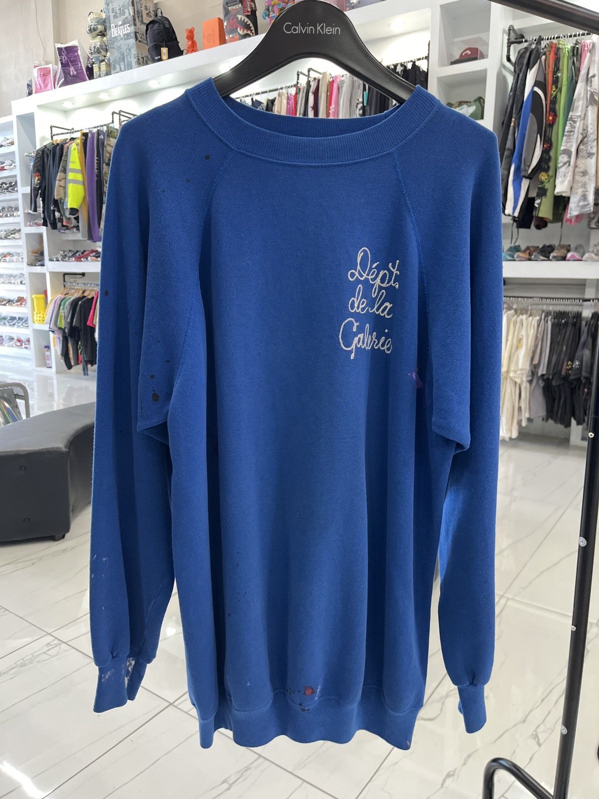 Gallery Dept. Gallery Dept. Dept De La Galerie Royal Blue Sweater Size US L / EU 52-54 / 3 - 1 Thumbnail