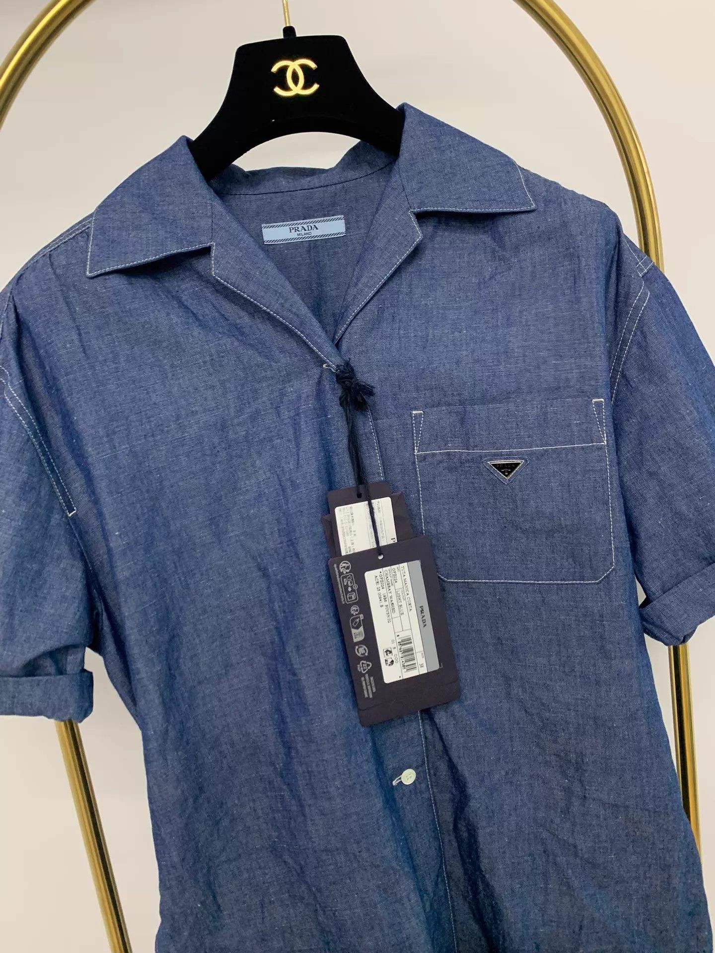 Prada Prada 26 S/S Denim Jumpsuit Women's Size 38 New With Tags Size XS / US 0-2 / IT 36-38 - 2 Thumbnail