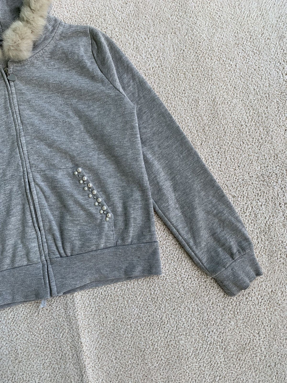 If Six Was Nine × Japanese Brand × Le Grande Bleu (L.G.B.) INGNI Fur Hoodie zip lgb ifsix style Size US S / EU 44-46 / 1 - 2 Thumbnail