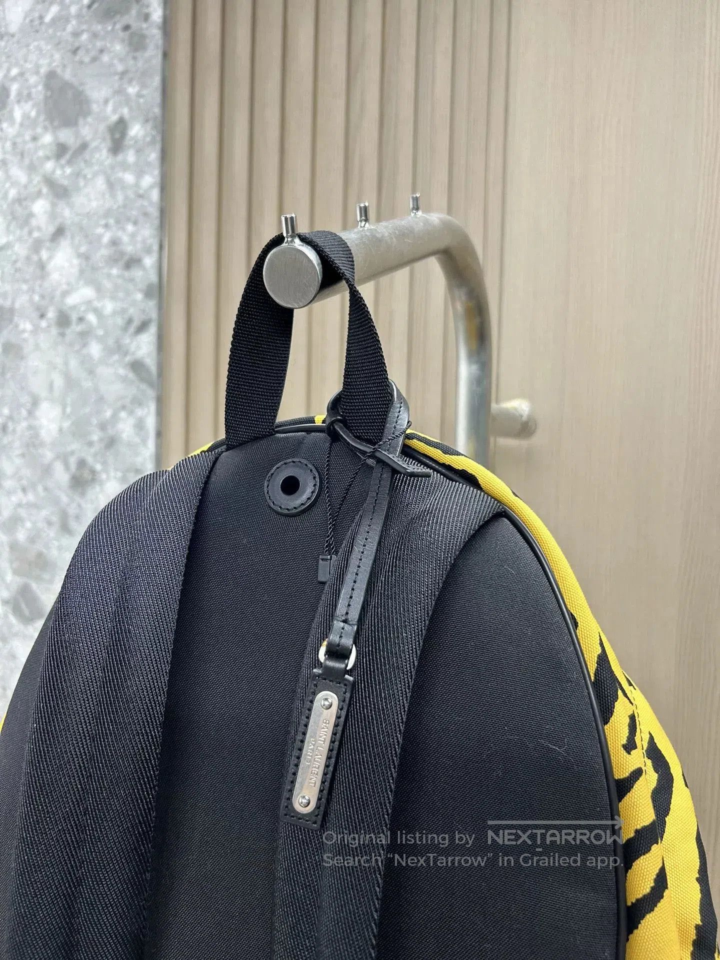 Saint Laurent Paris Saint Laurent Tiger Stripe Backpack. Size ONE SIZE - 5 Thumbnail