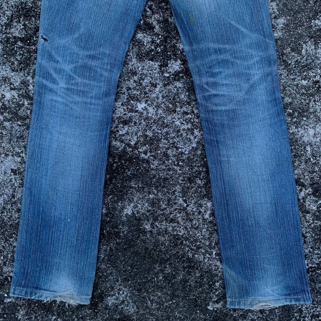 Lee Lee Riders Jeans Light Blue Wash Denim Union Made Size US 29 - 6 Thumbnail