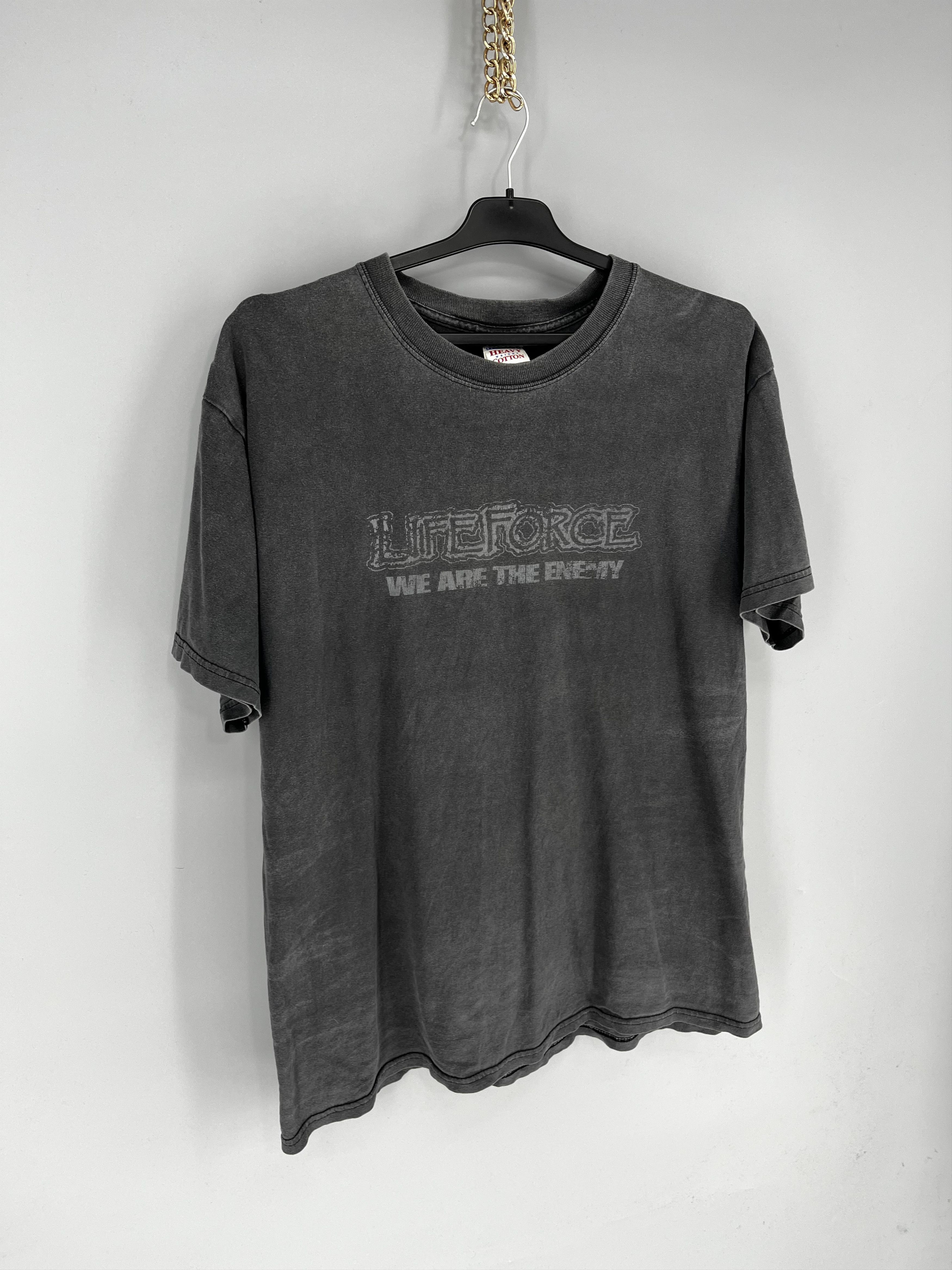 Band Tees Vintage Y2K LIFEFORCE WE ARE THE ENEMY 90S Size US L / EU 52-54 / 3 - 3 Thumbnail