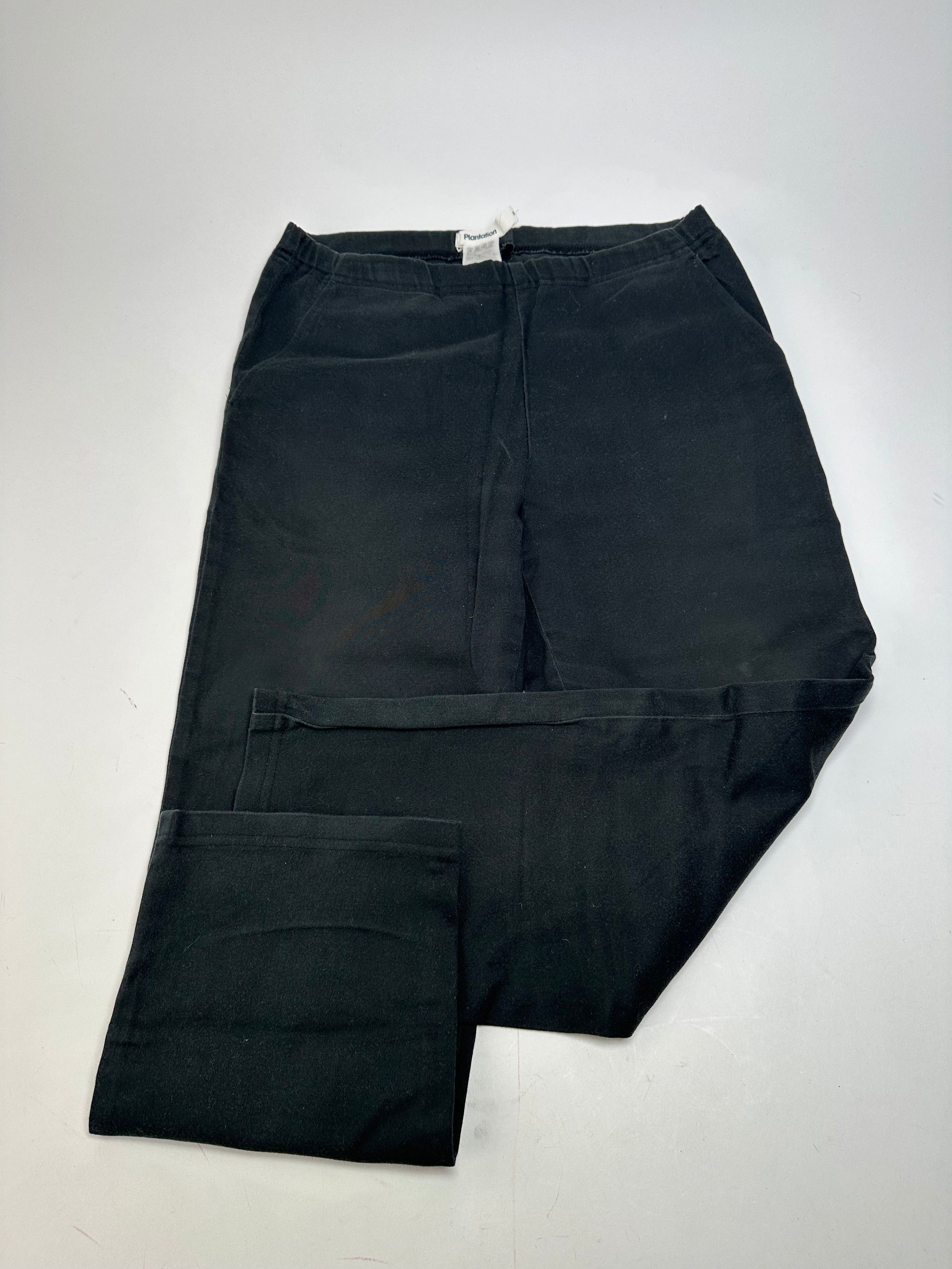 Issey Miyake Vintage Wool Straight Leg Trousers Black M Size 30" / US 8 / IT 44 - 1 Thumbnail