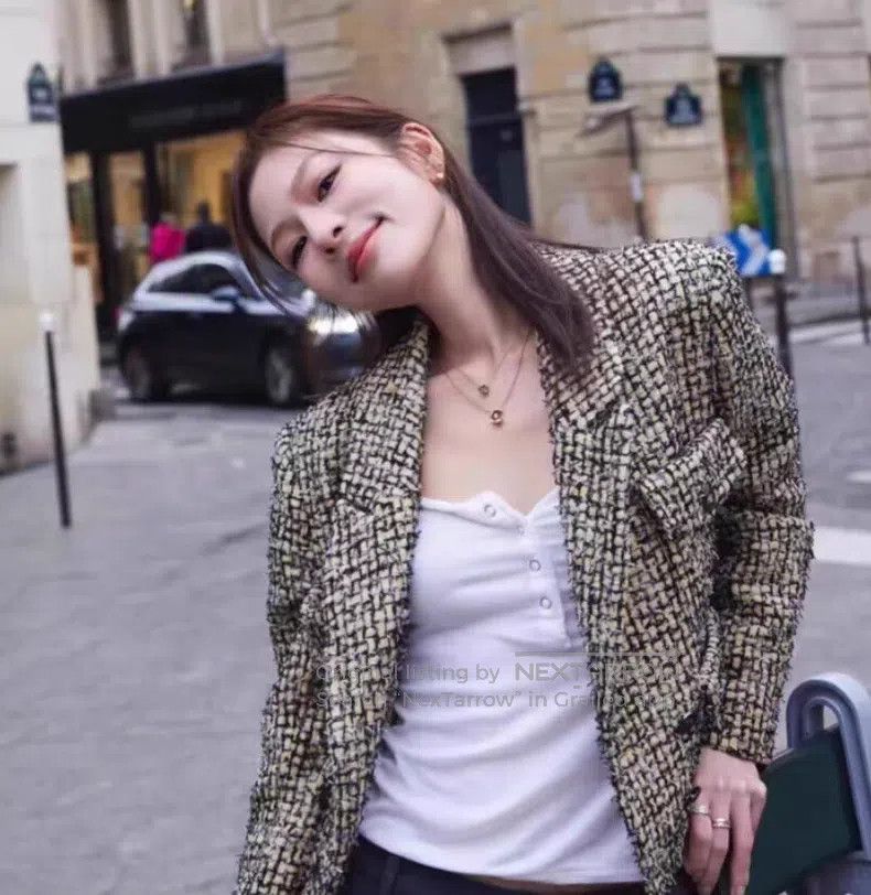 Chanel Chanel 22P colour-blocked lapel double-breasted long-sleev Size XS / US 0-2 / IT 36-38 - 8 Thumbnail