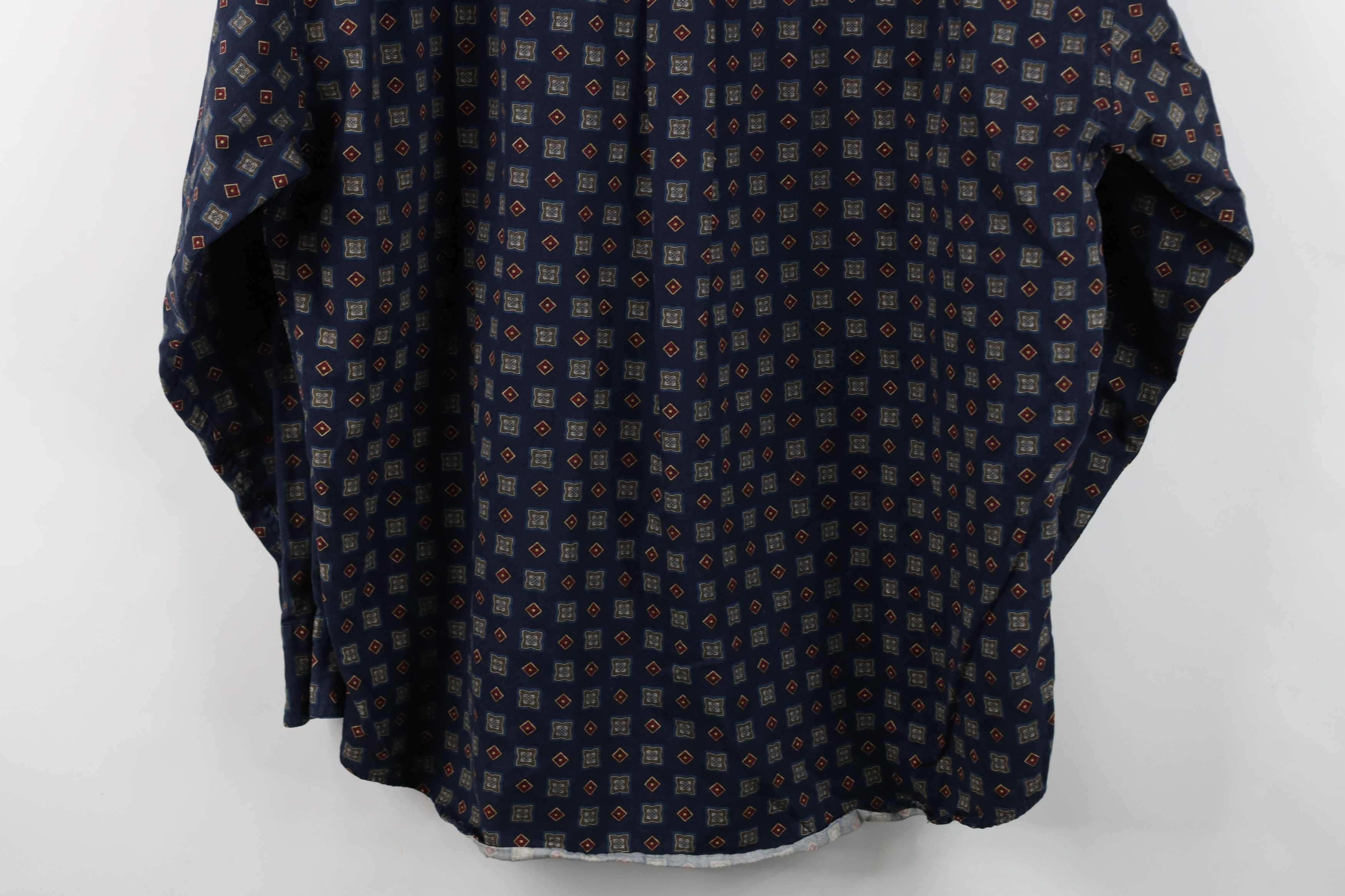 Ralph Lauren Vintage 90s Chaps Ralph Lauren Geometric Button Down Shirt Size US XL / EU 56 / 4 - 11 Thumbnail