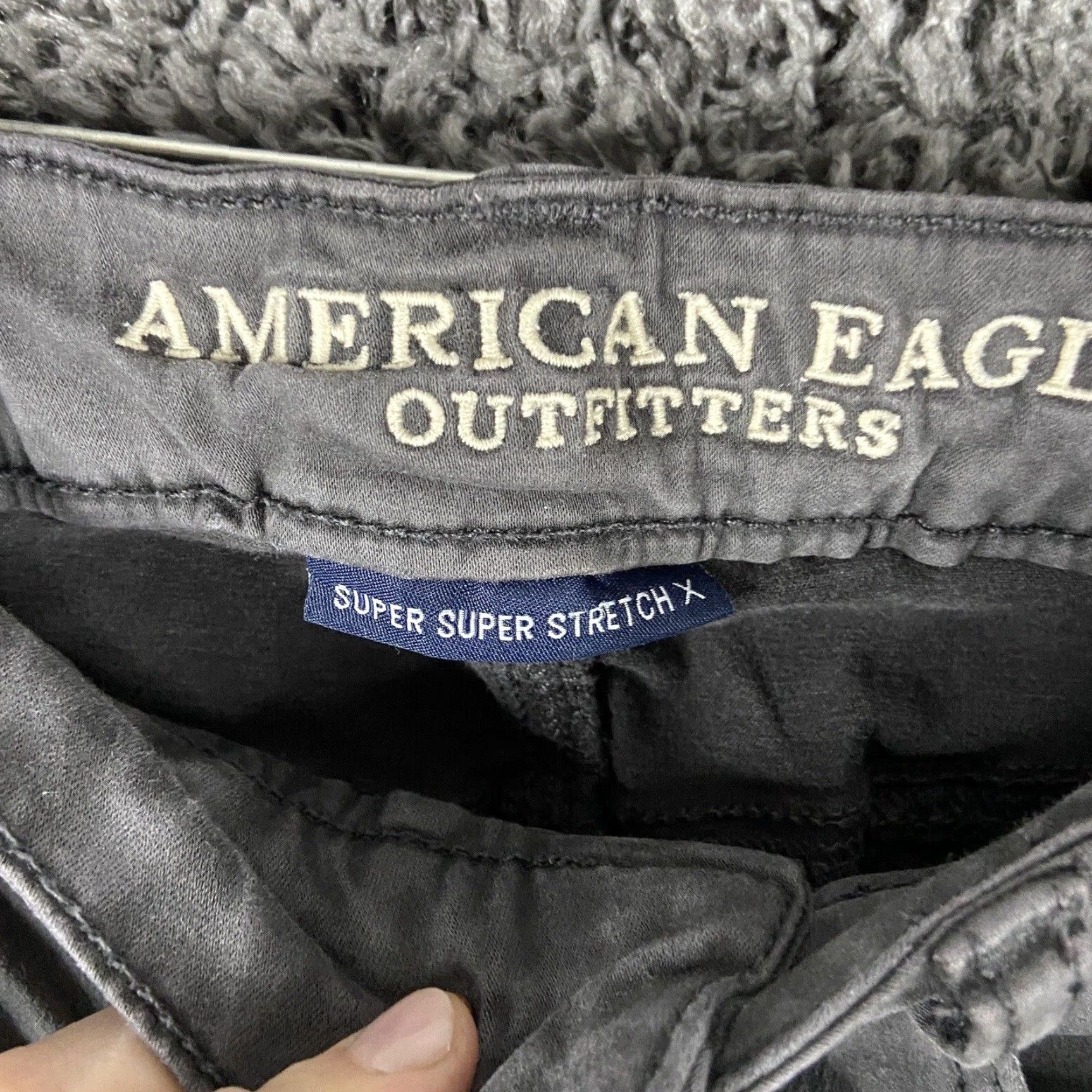 American Eagle Outfitters VINTAGE American Eagle Outfitters Women’s Jegging Gray Size 4 High-Rise Stretch Pants Size 27" / US 4 / IT 40 - 5 Thumbnail