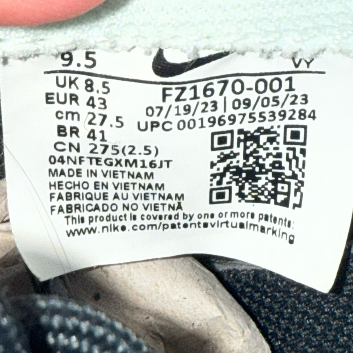Nike Size 9.5 - Nike Dunk Low Retro PRM Barely Green FZ1670-001 Size US 9.5 / EU 42-43 - 6 Thumbnail