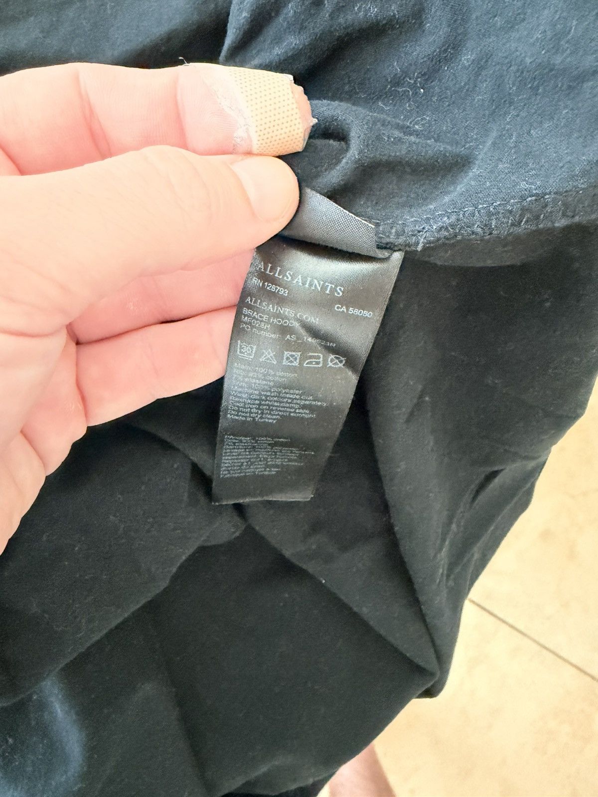 Allsaints All Saints Zip Up Hoodie Size US M / EU 48-50 / 2 - 4 Thumbnail