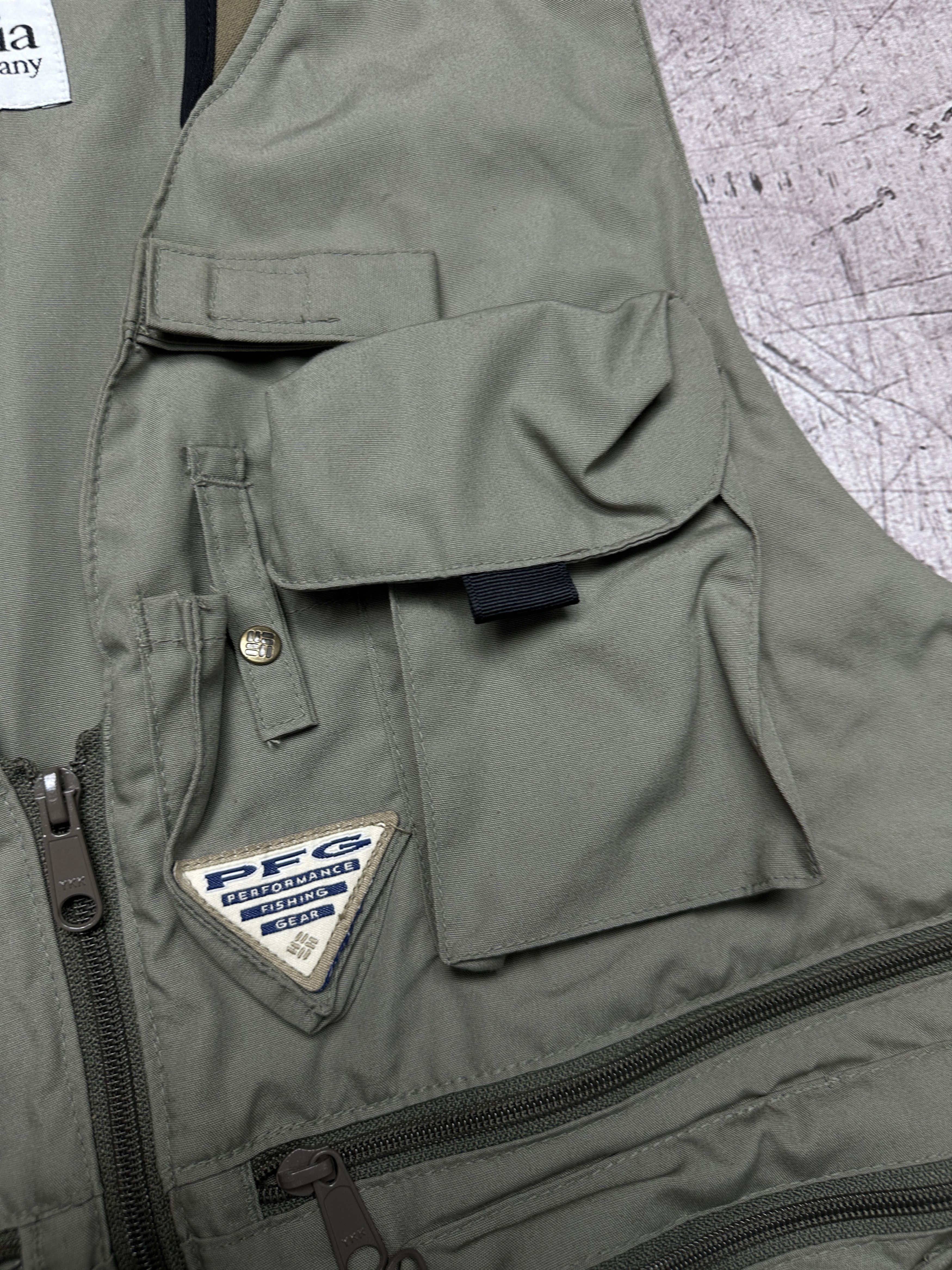 Columbia Columbia Vintage Mens Fishing Vest Multi Pockets Size US XL / EU 56 / 4 - 3 Thumbnail