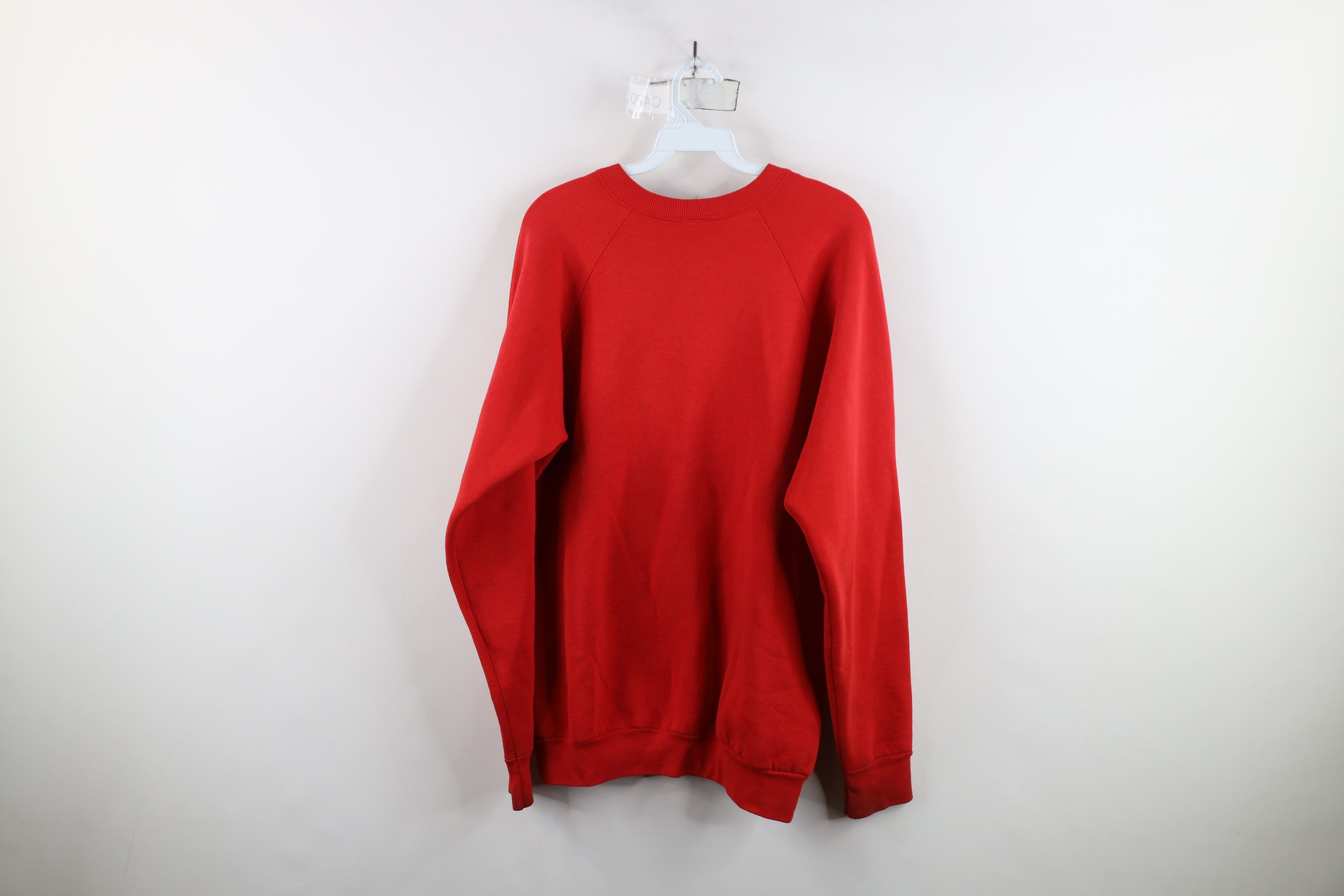 Vintage Vintage 90s Delta Sigma Theta Sorority Sweatshirt Red USA Size XL / US 12-14 / IT 48-50 - 13 Thumbnail