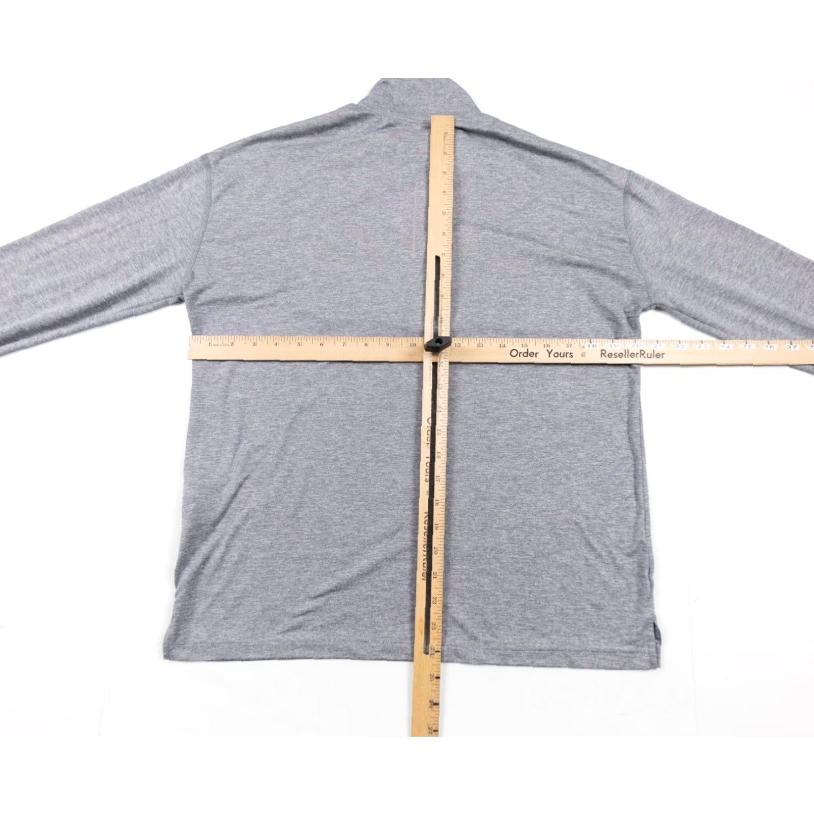 Nike Nike Shirt Women's Medium Gray Half Zip Long Sleeve Dri Fit Running Activewear Size M / US 6-8 / IT 42-44 - 7 Thumbnail