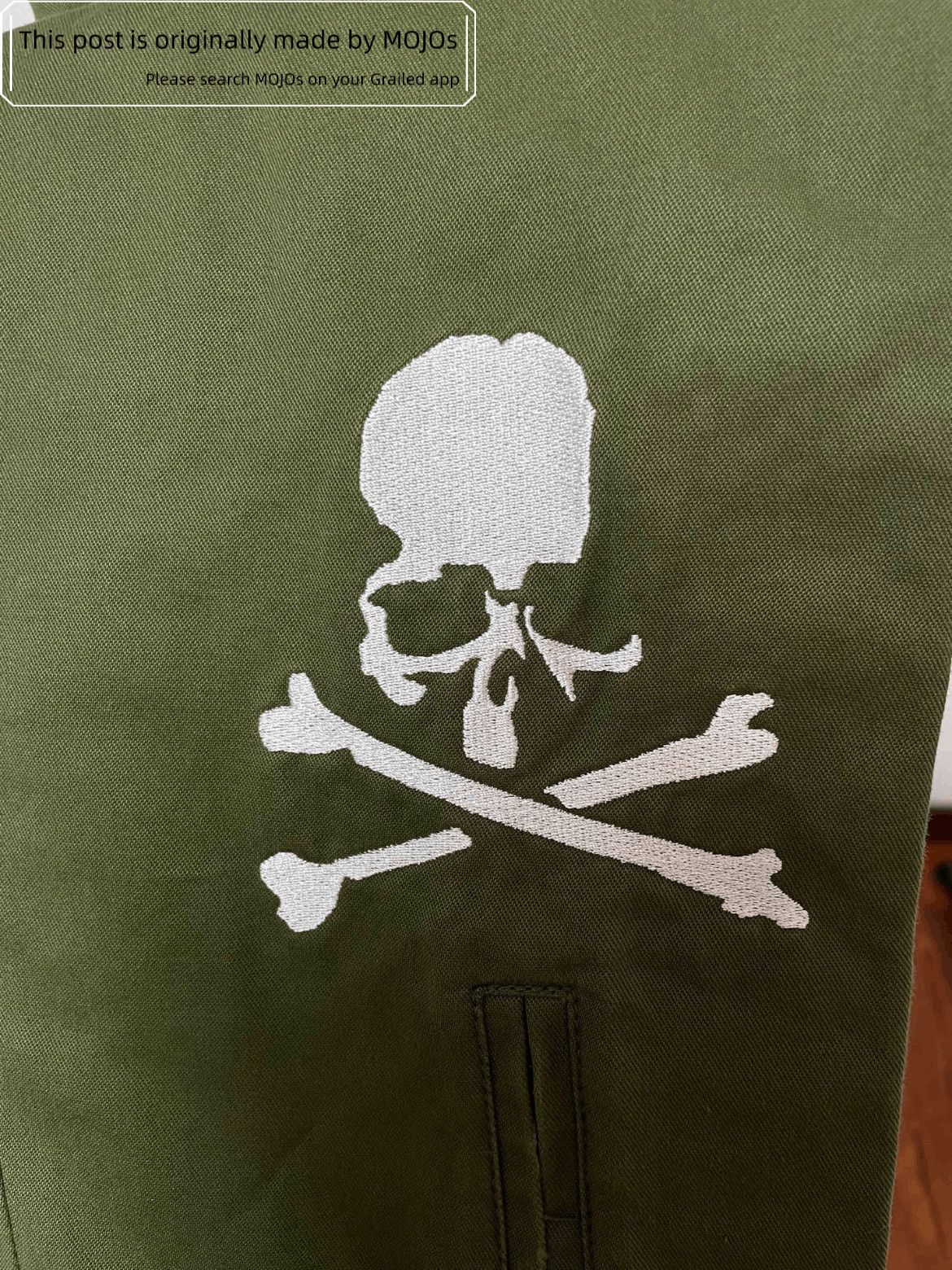 Mastermind Japan Sz M Mastermind Japan Stripe Skull Stitches Cargo Size US 32 / EU 48 - 3 Thumbnail