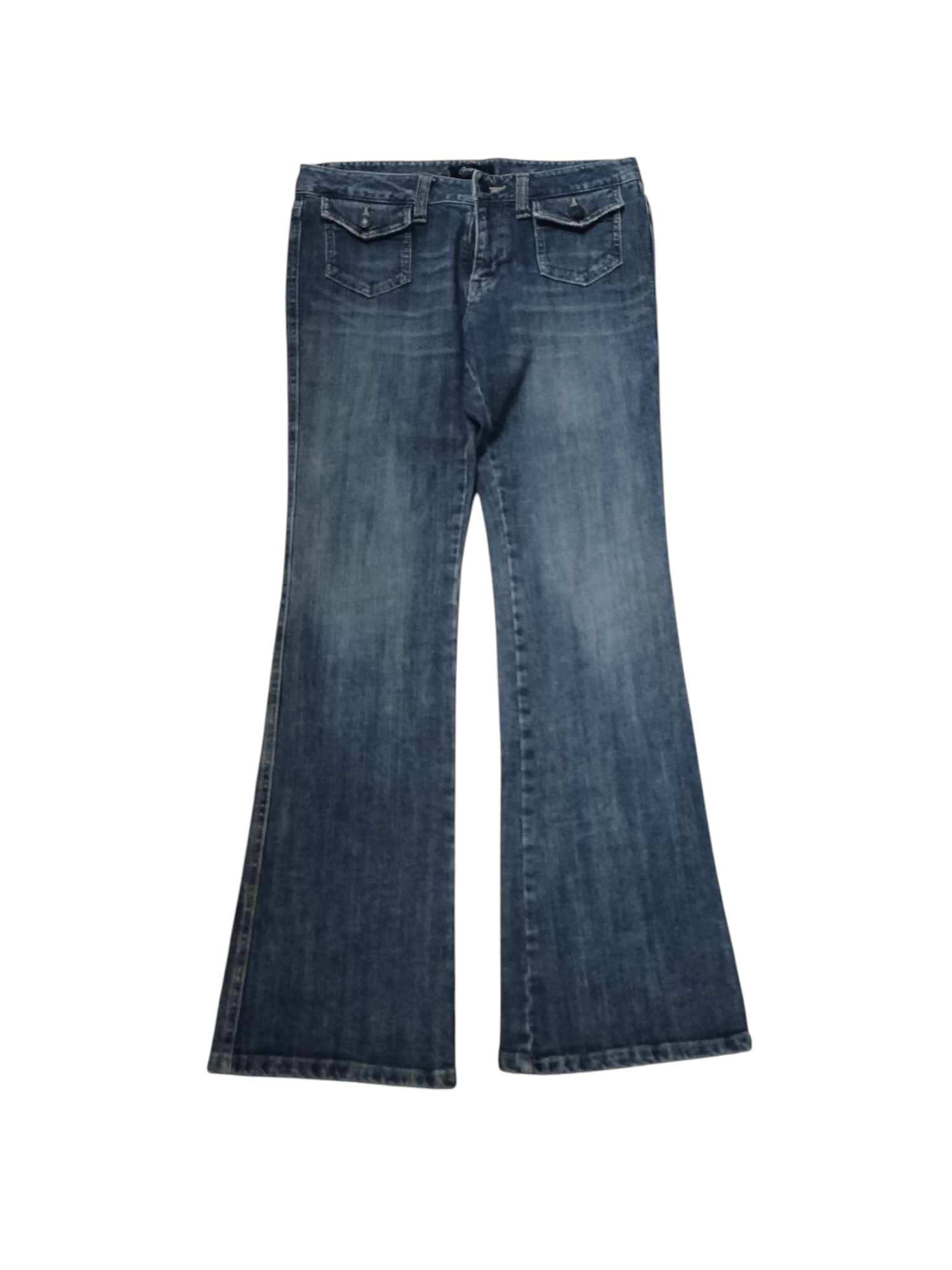 Japanese Brand Oririn Flare jeans rare pocket style punk Size 31" - 1 Thumbnail