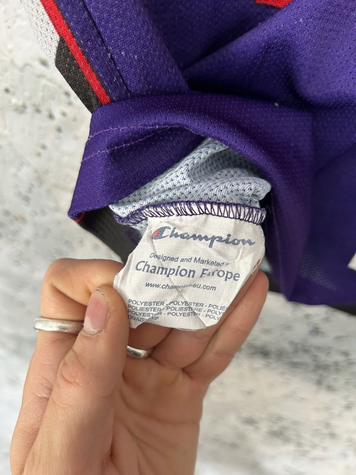 Champion Vintage Toronto Raptors Carter Champion NBA Jersey 90s Rare Size US XS / EU 42 / 0 - 8 Thumbnail