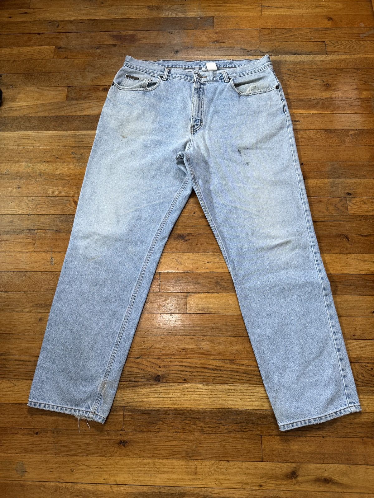 Vintage Vintage Calvin Klein Painter Jeans light wash Size US 40 / EU 56 - 1 Thumbnail