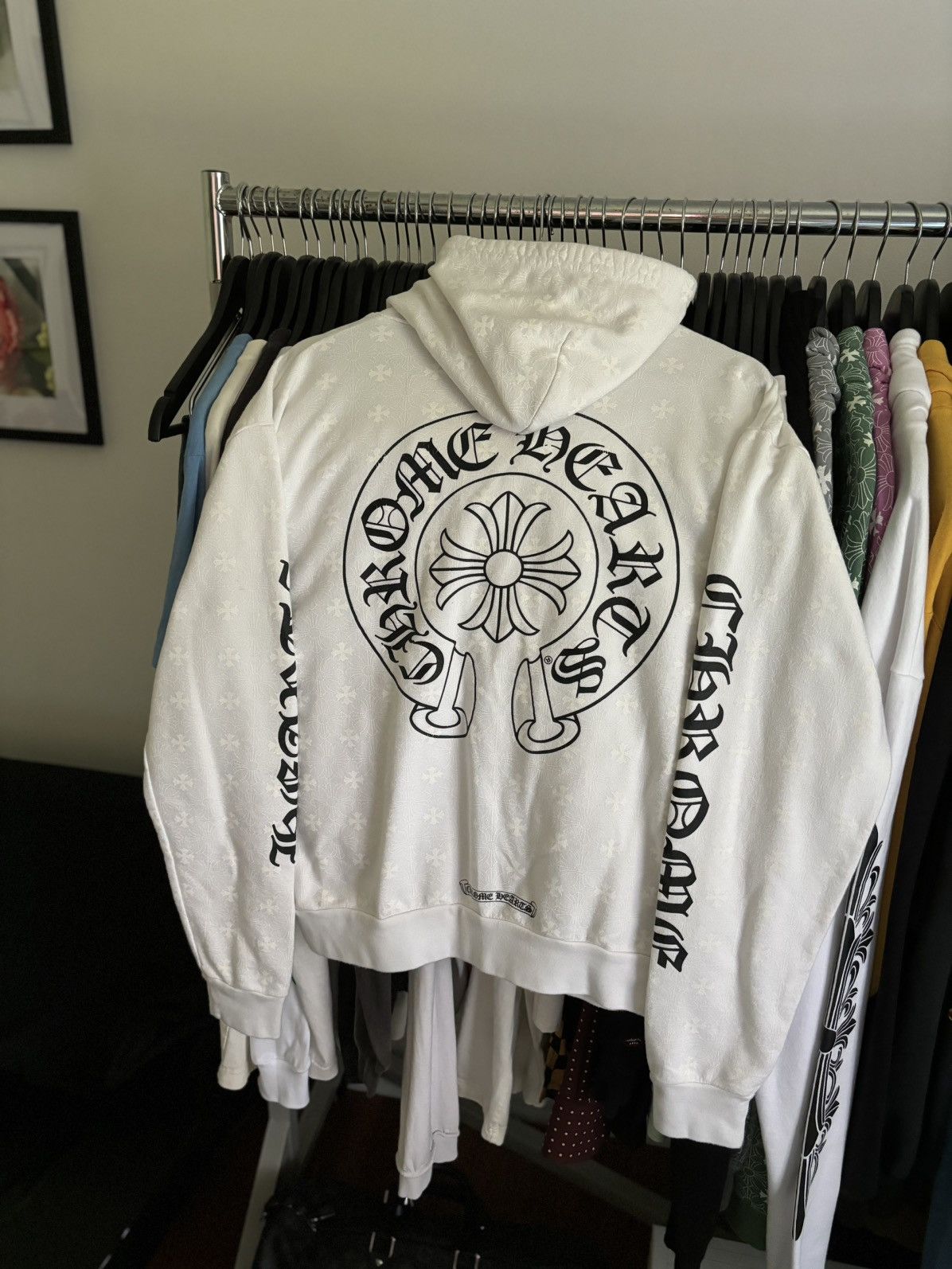 Chrome Hearts MONOGRAM ZIP HOODIE Grailed