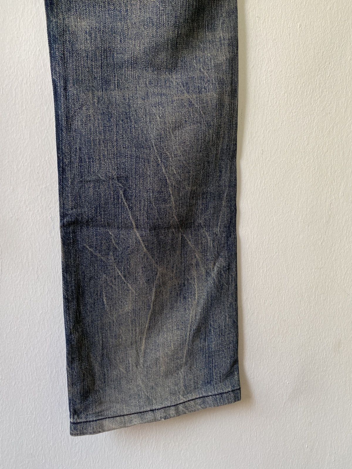 Diesel × Japanese Brand Diesel Viker-R-Box Regular Straight Distressed Denim Size US 30 / EU 46 - 13 Thumbnail